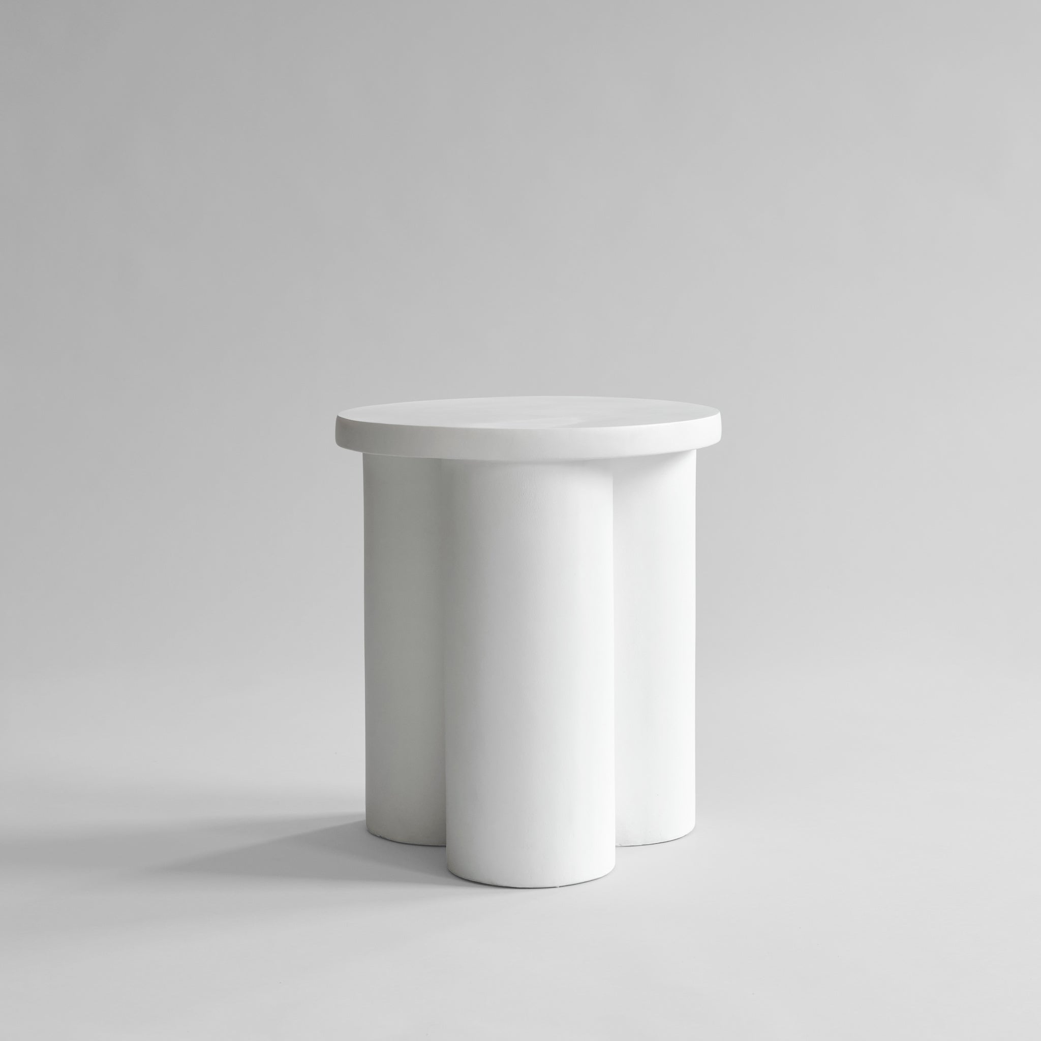 Big Foot Table, Tall - Bone White
