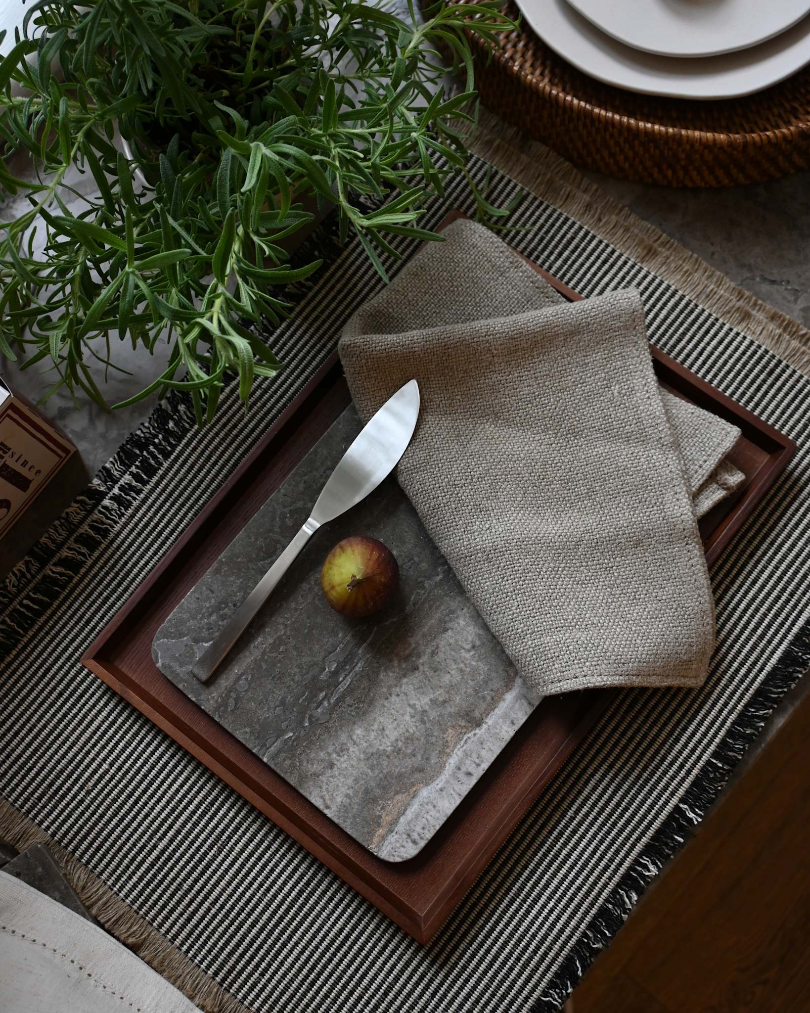 Enkei Tray Rectangular, Mini - Earth