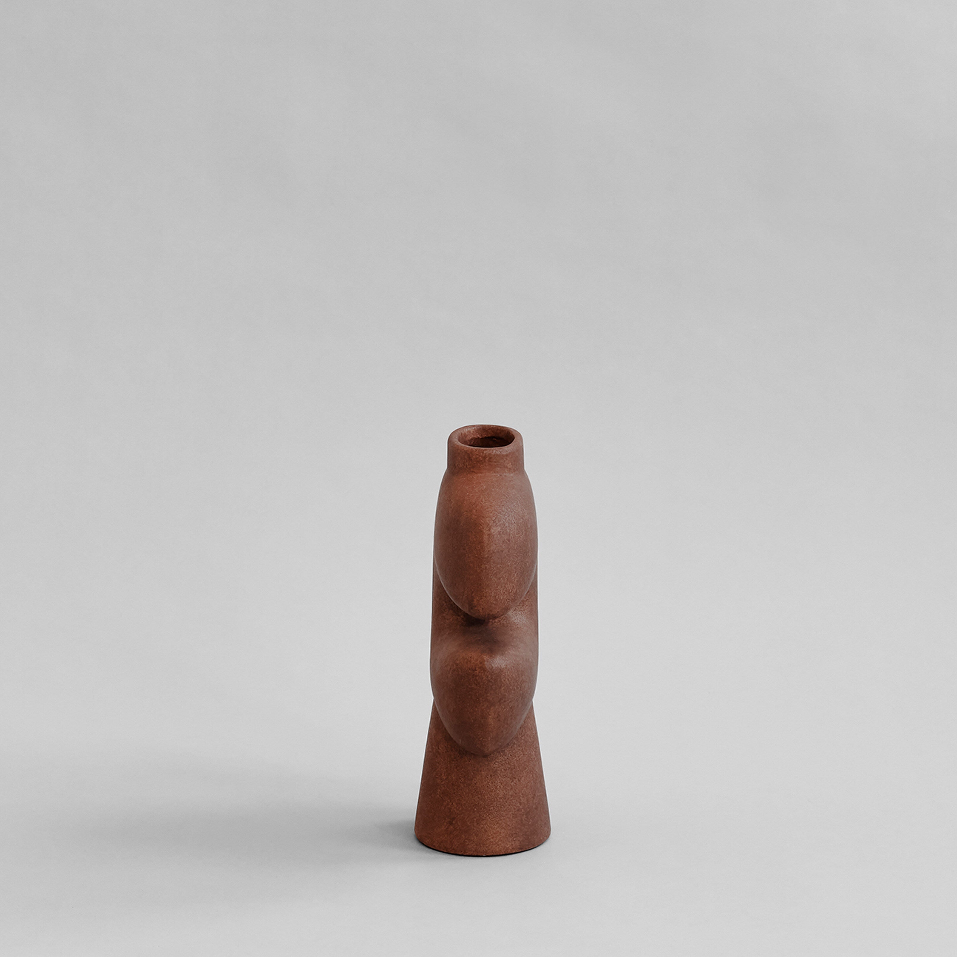 Tribal Vase, Medio - Terracotta