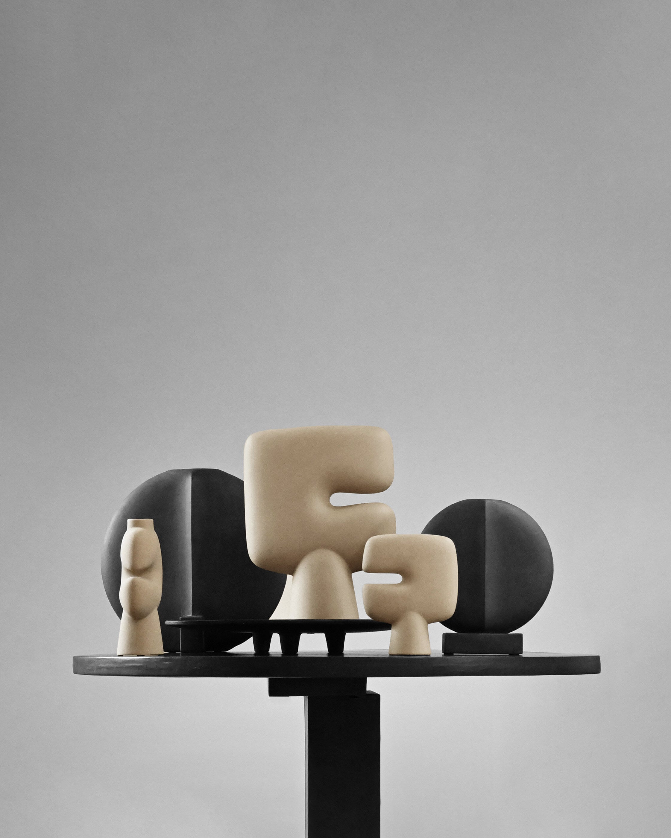 Tribal Vase, Medio - Sand