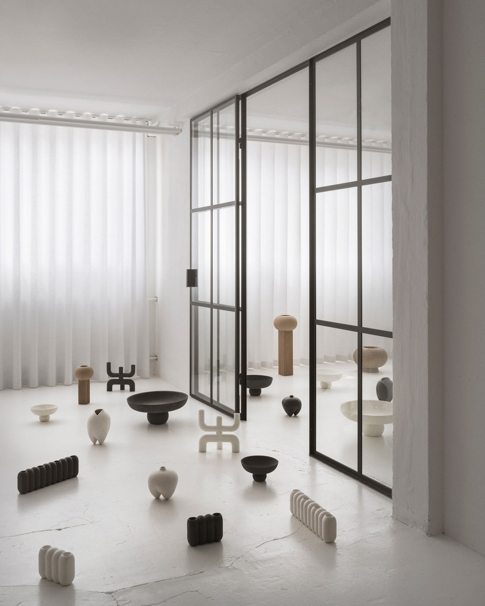 Sumo Vase, Slim Petit - Bone White