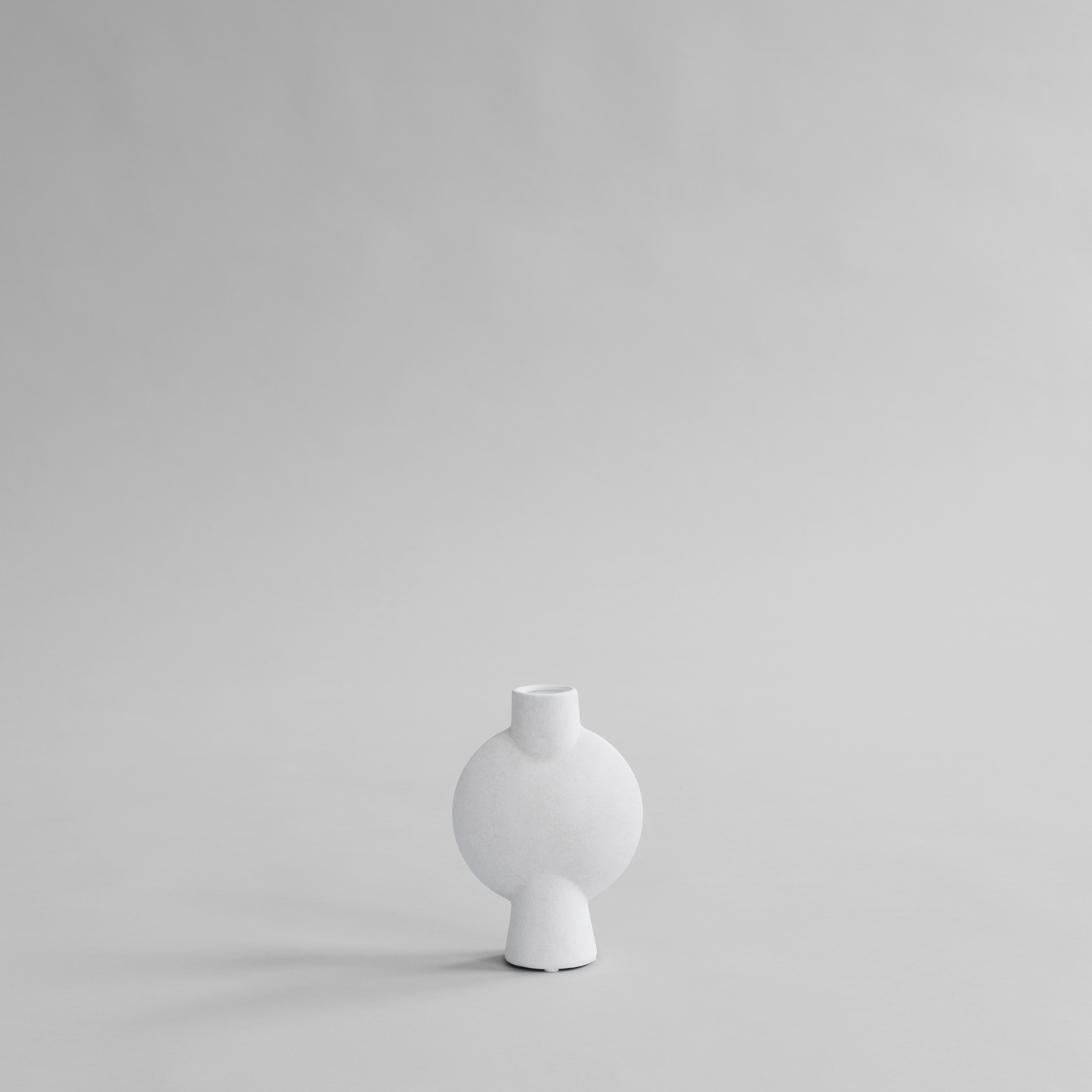 Sphere Vase Bubl, Mini - Bone White