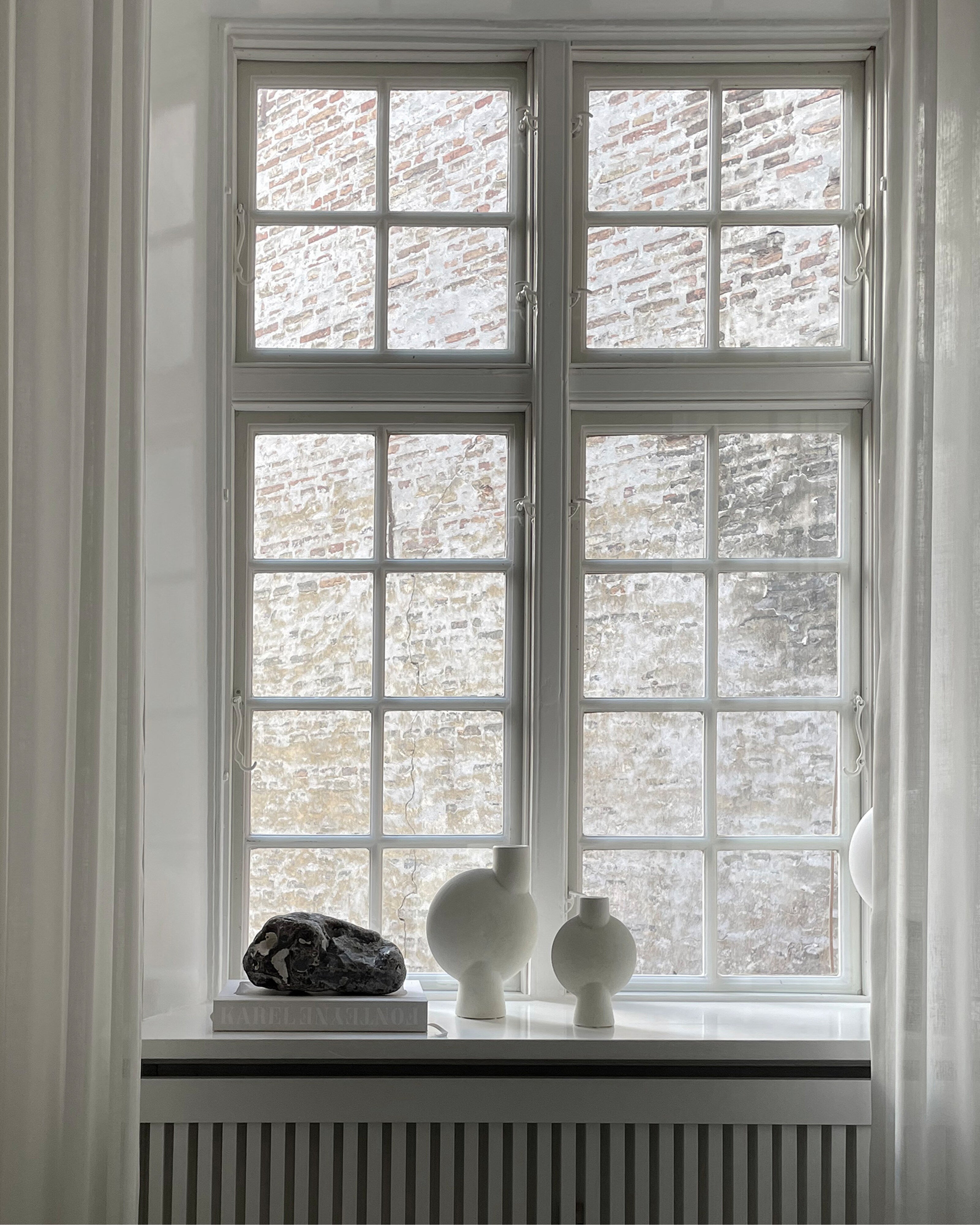 Sphere Vase Bubl, Mini - Bone White
