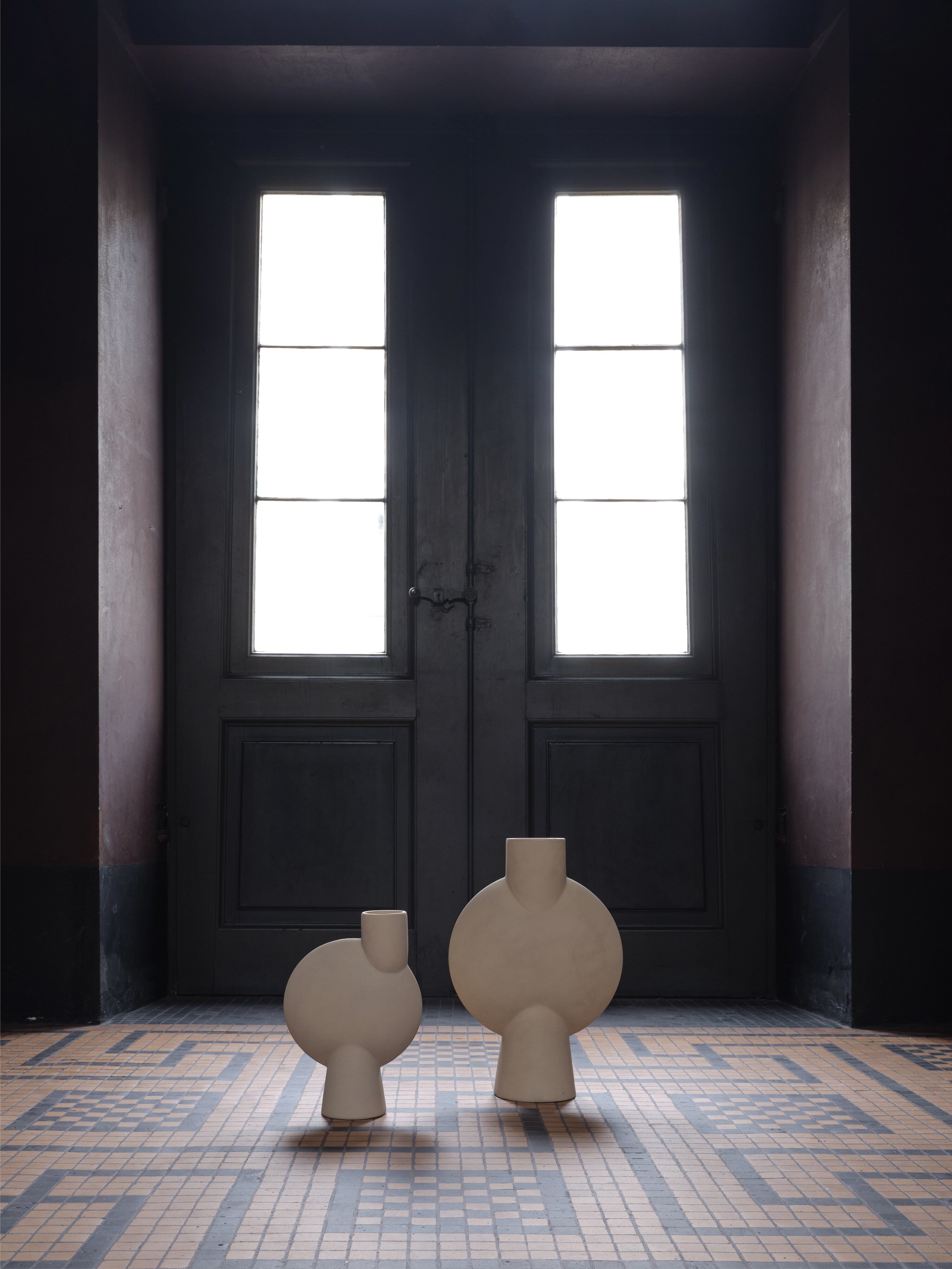 Sphere Vase Bubl, Big - Sand