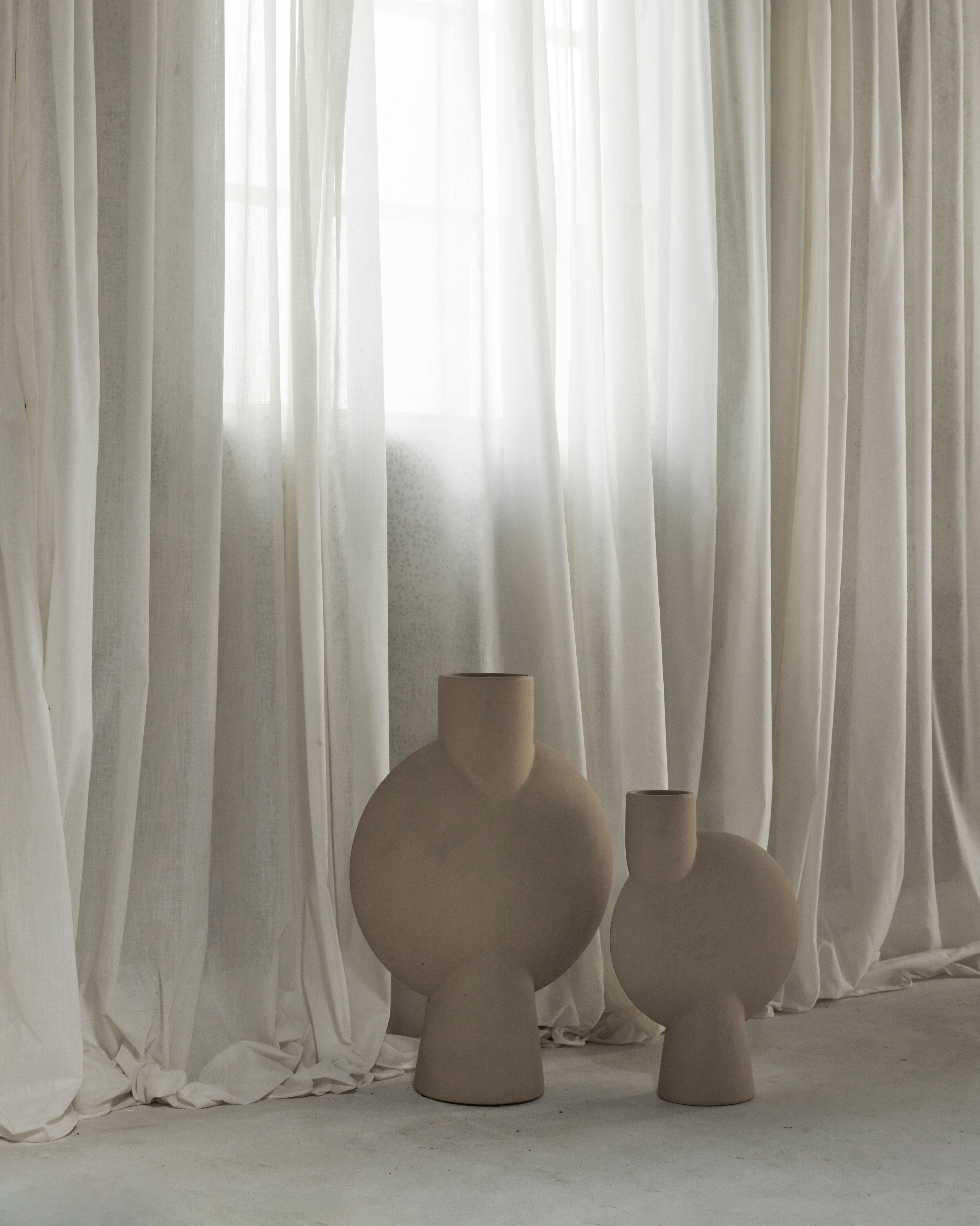Sphere Vase Bubl, Big - Sand