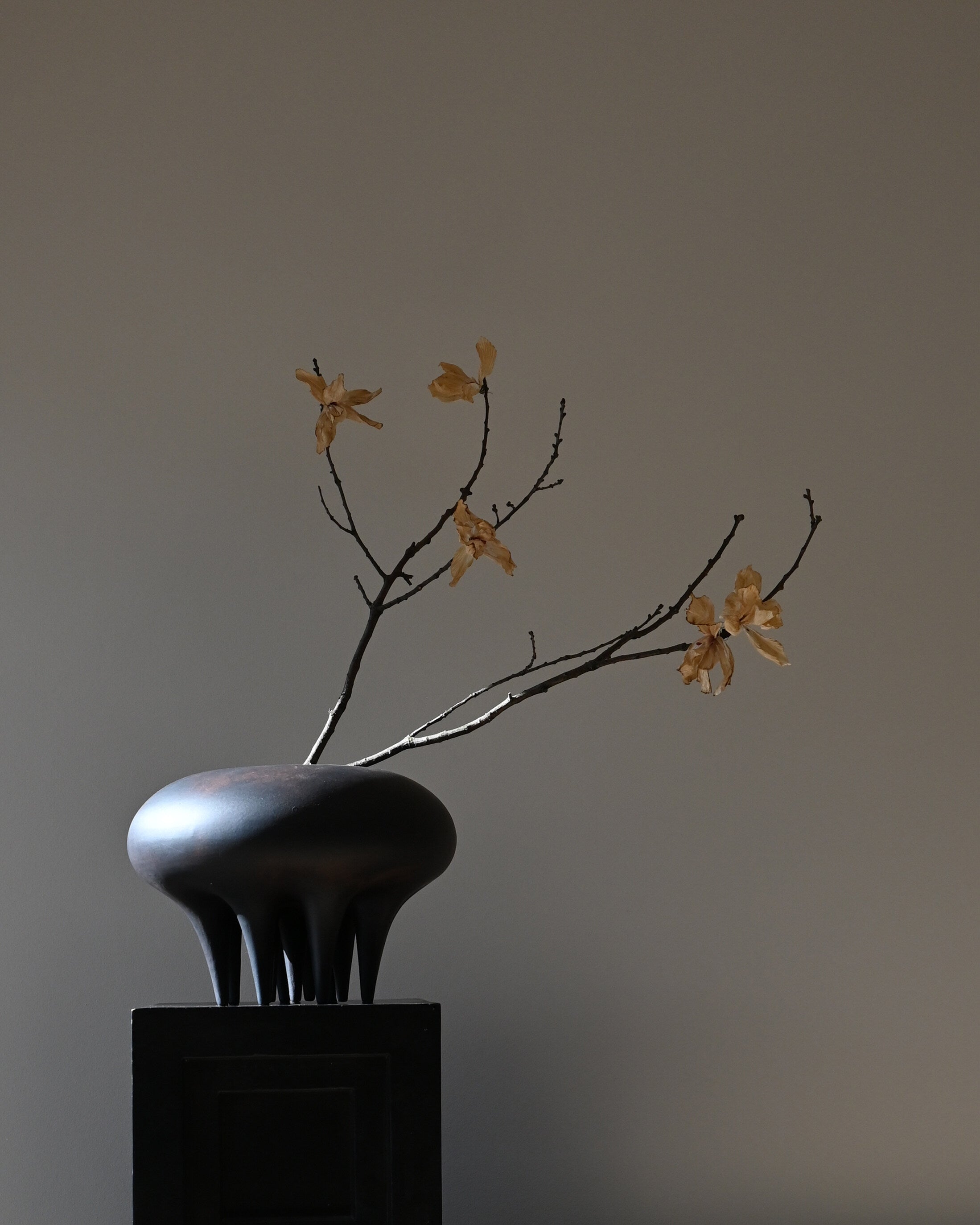 Medusa Vase, Big - Coffee