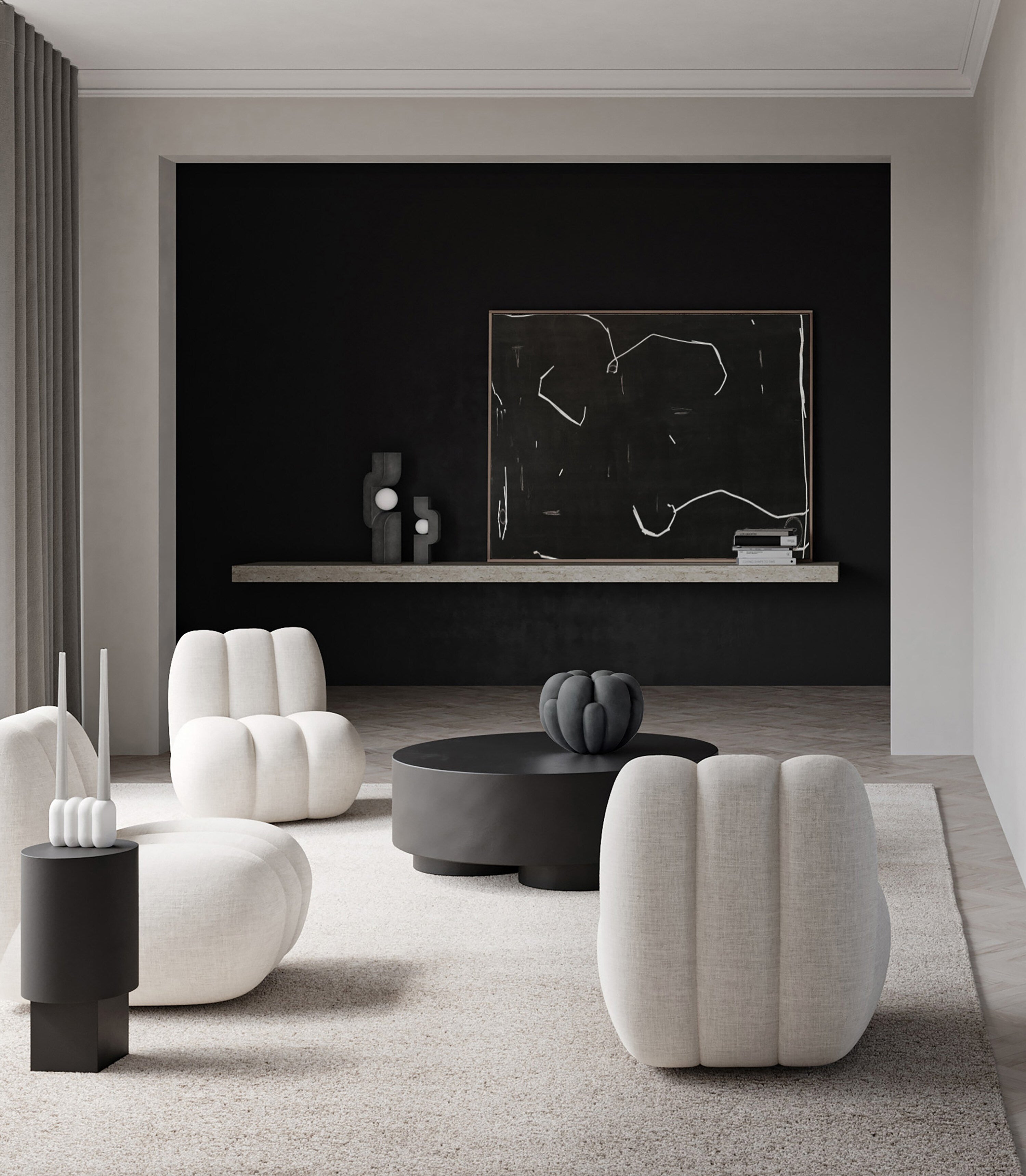Bloom Vase, Mini - Dark Grey