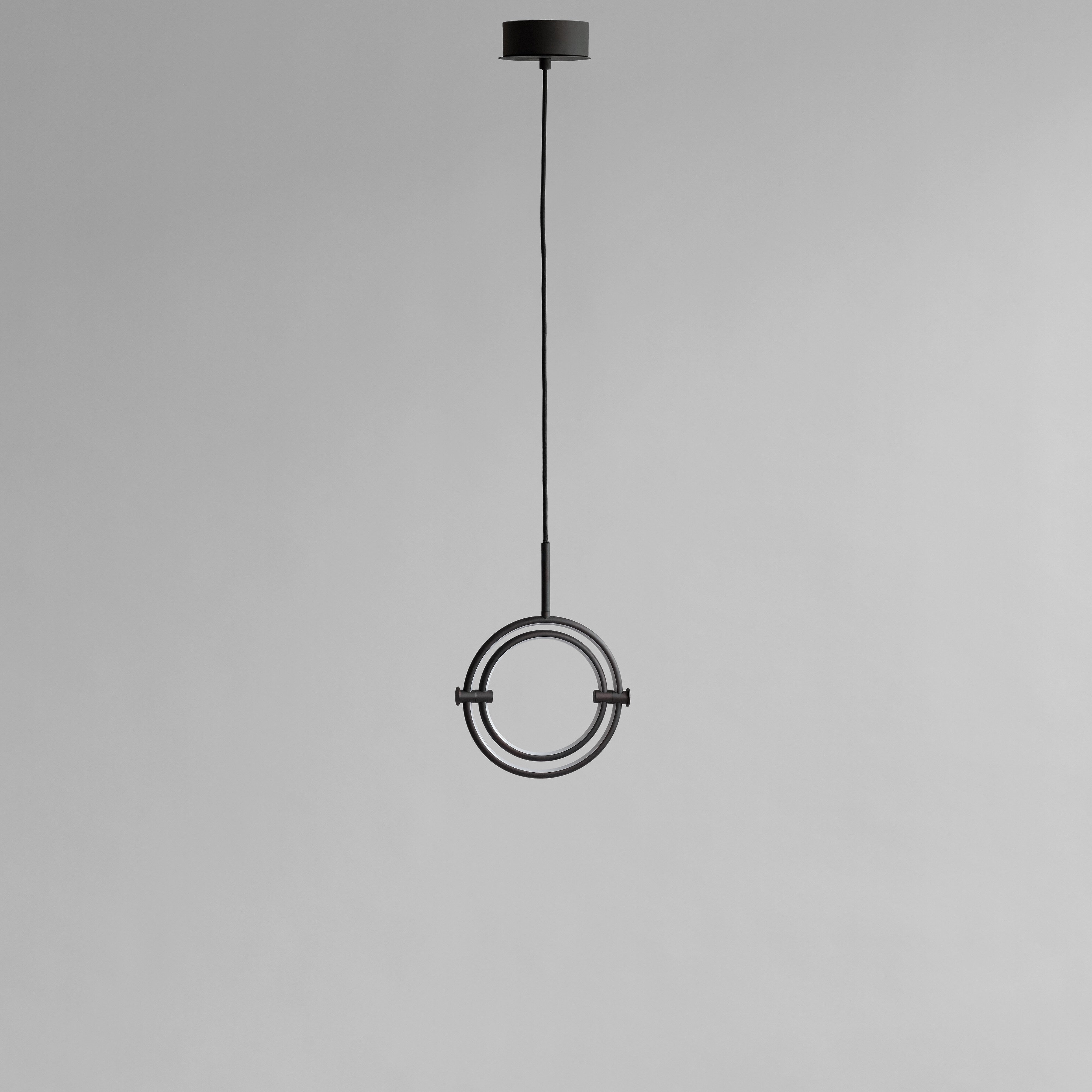 Maru Pendant, Ø20 - Burned Black