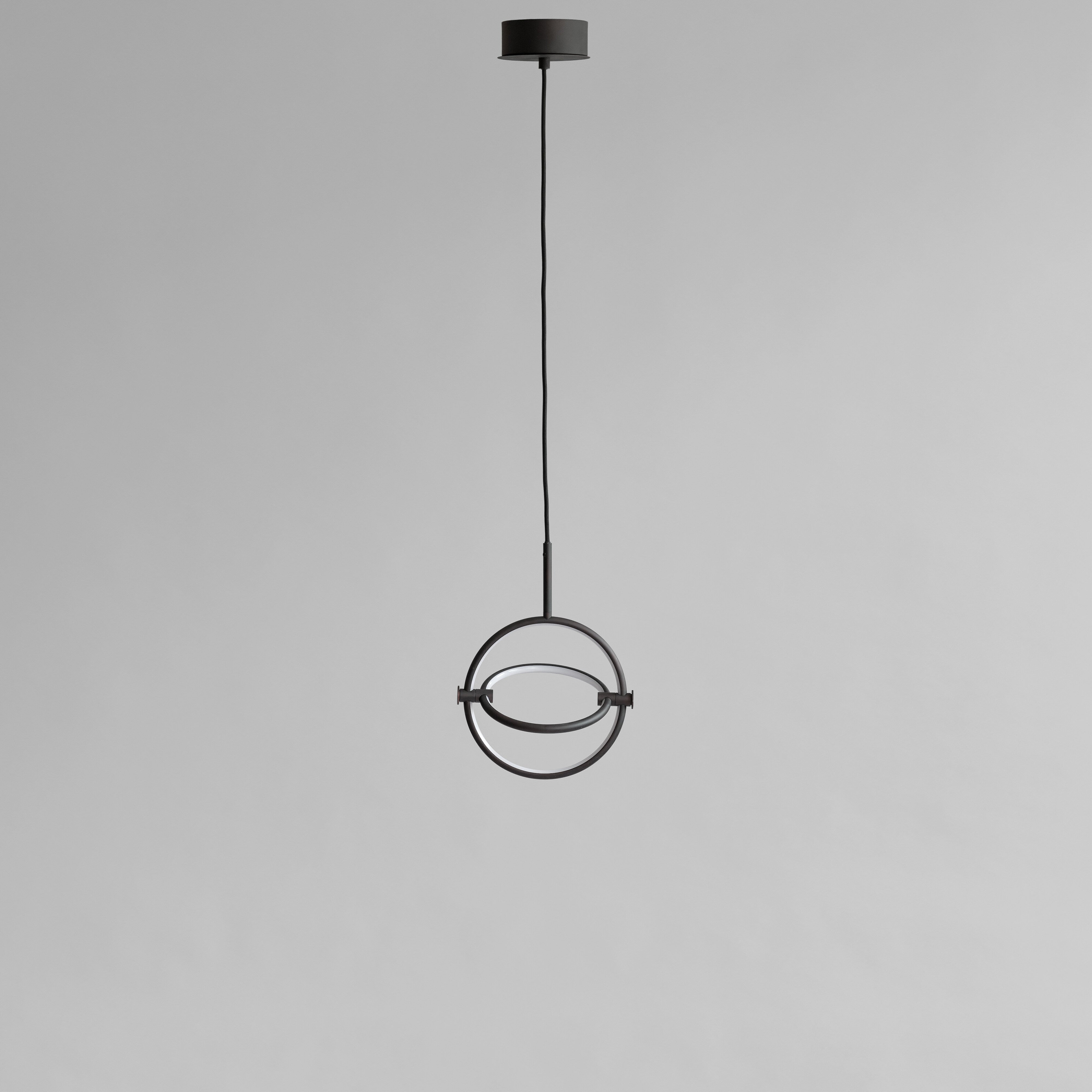 Maru Pendant, Ø20 - Burned Black