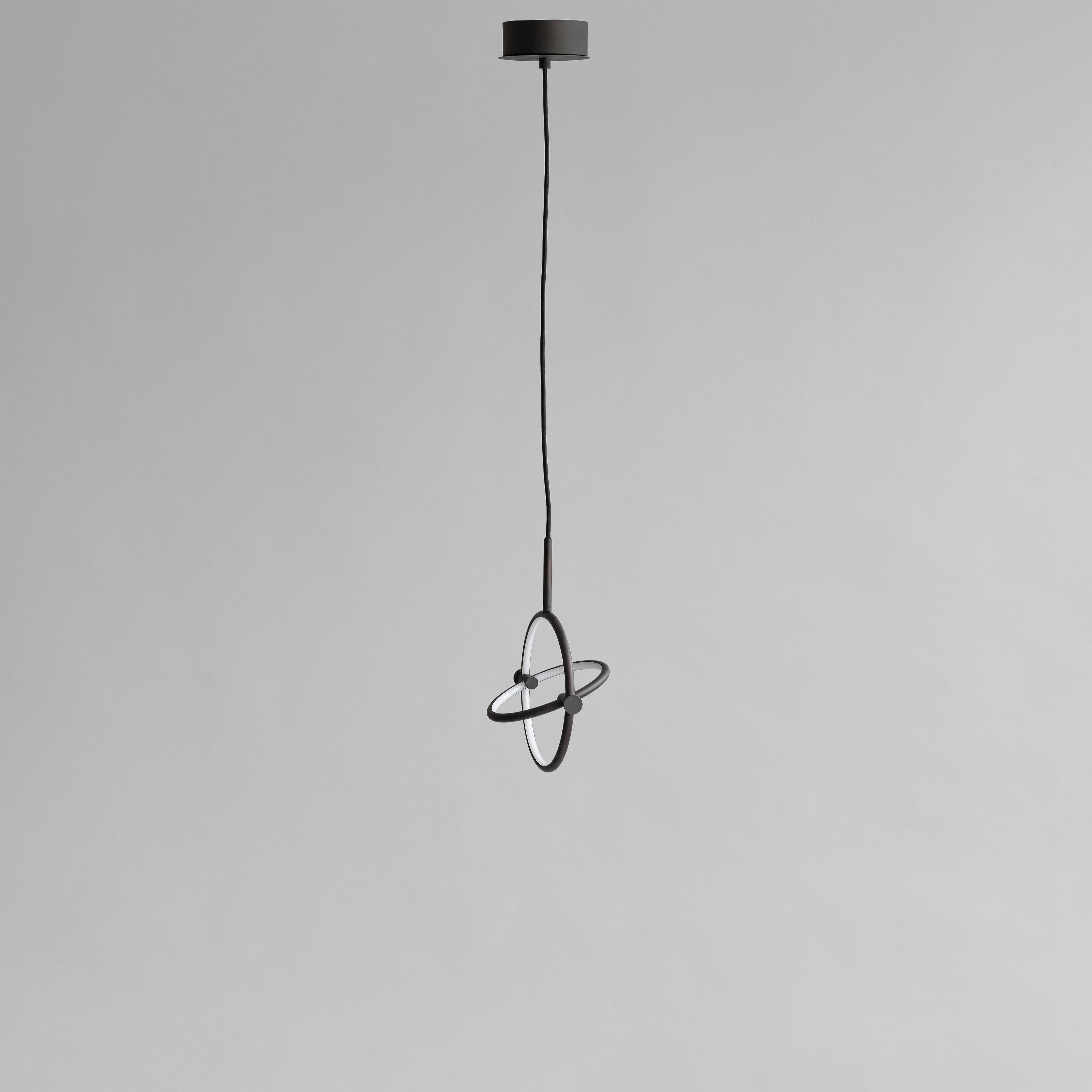Maru Pendant, Ø20 - Burned Black