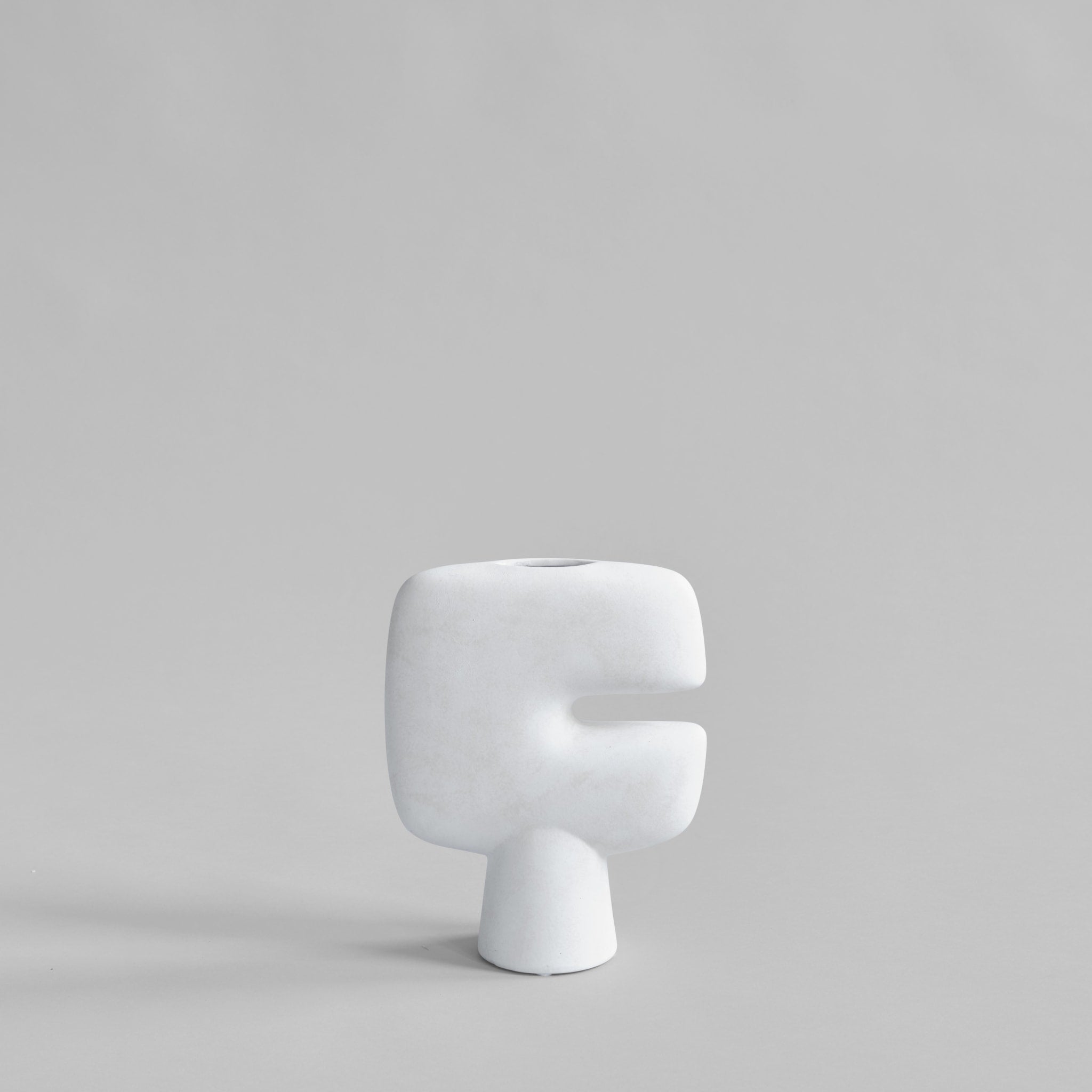 Tribal Vase, Mini - Bone White