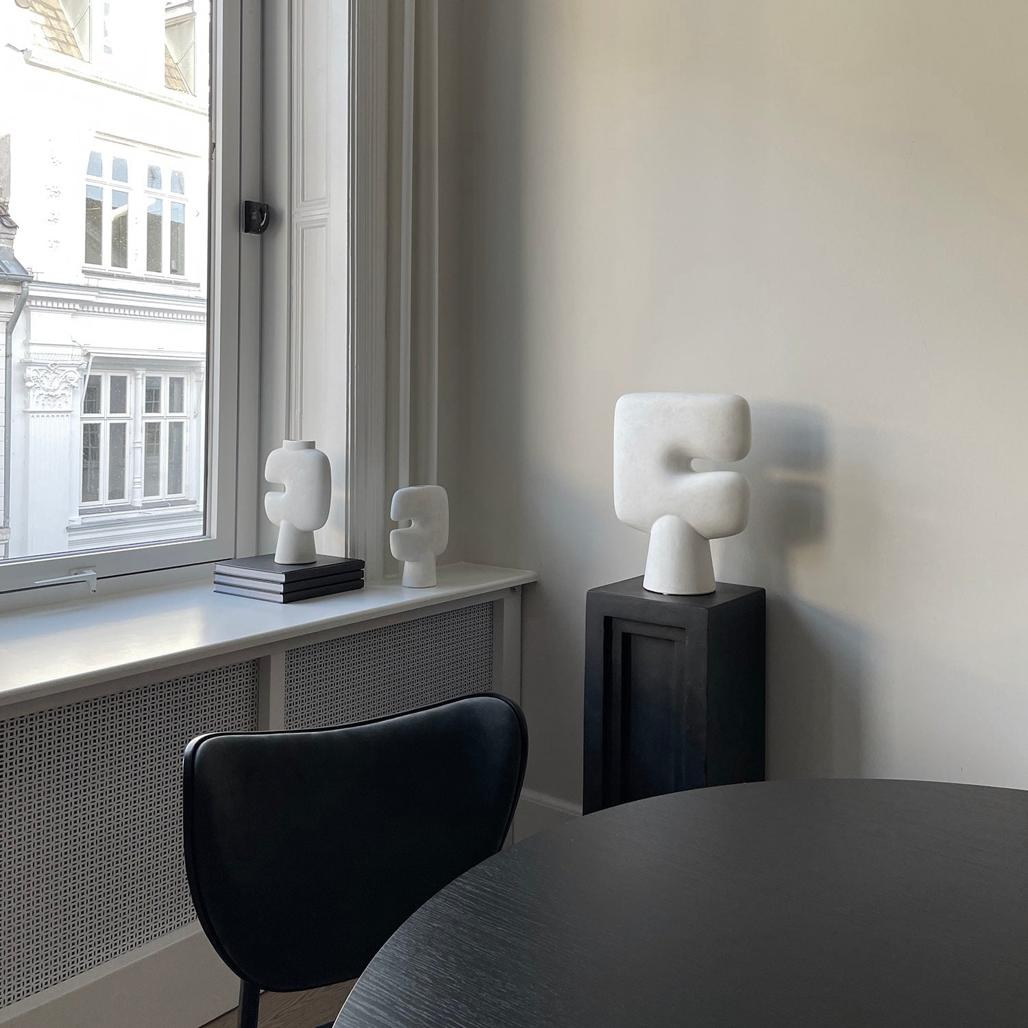 Tribal Vase, Mini - Bone White
