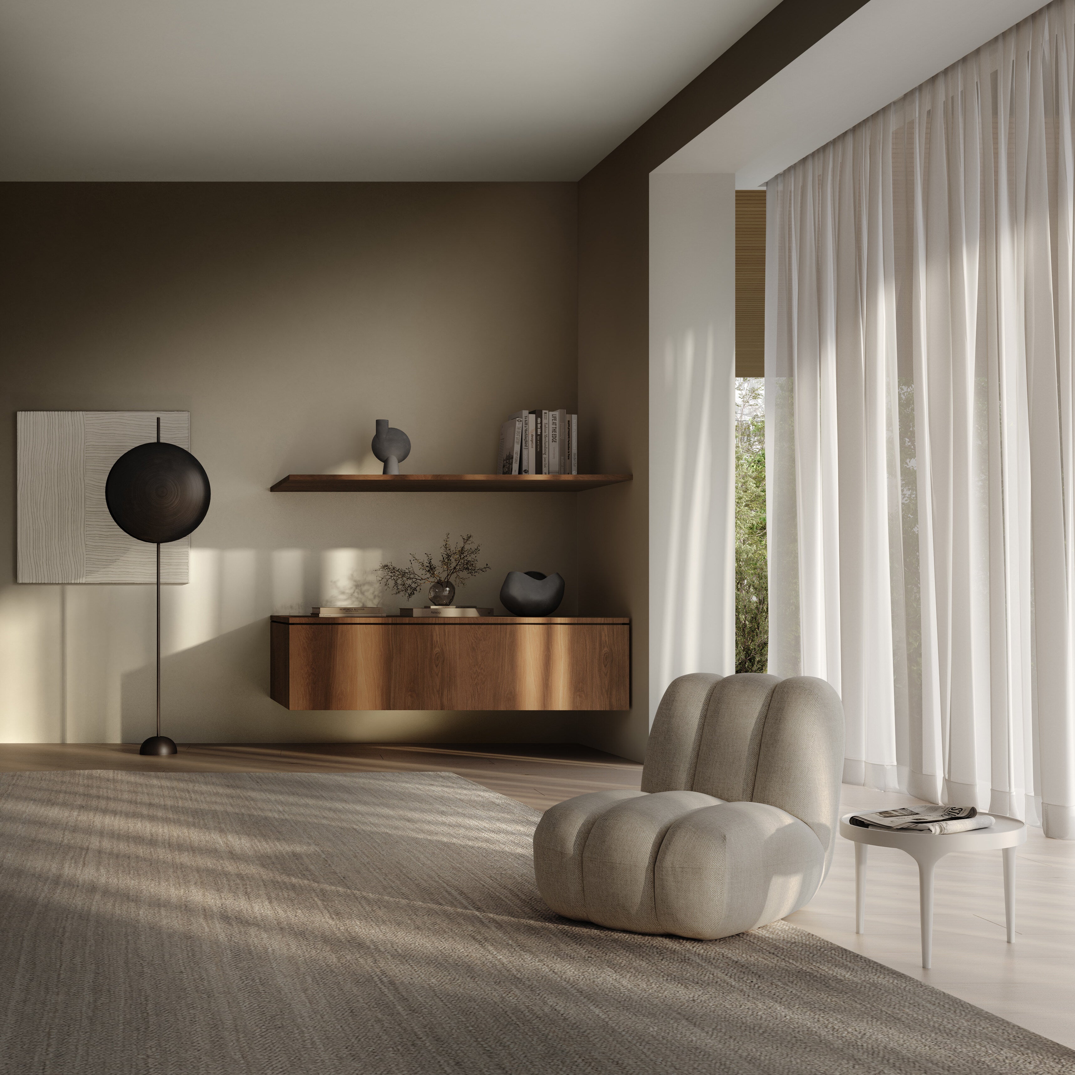 Toe Chair - Linen