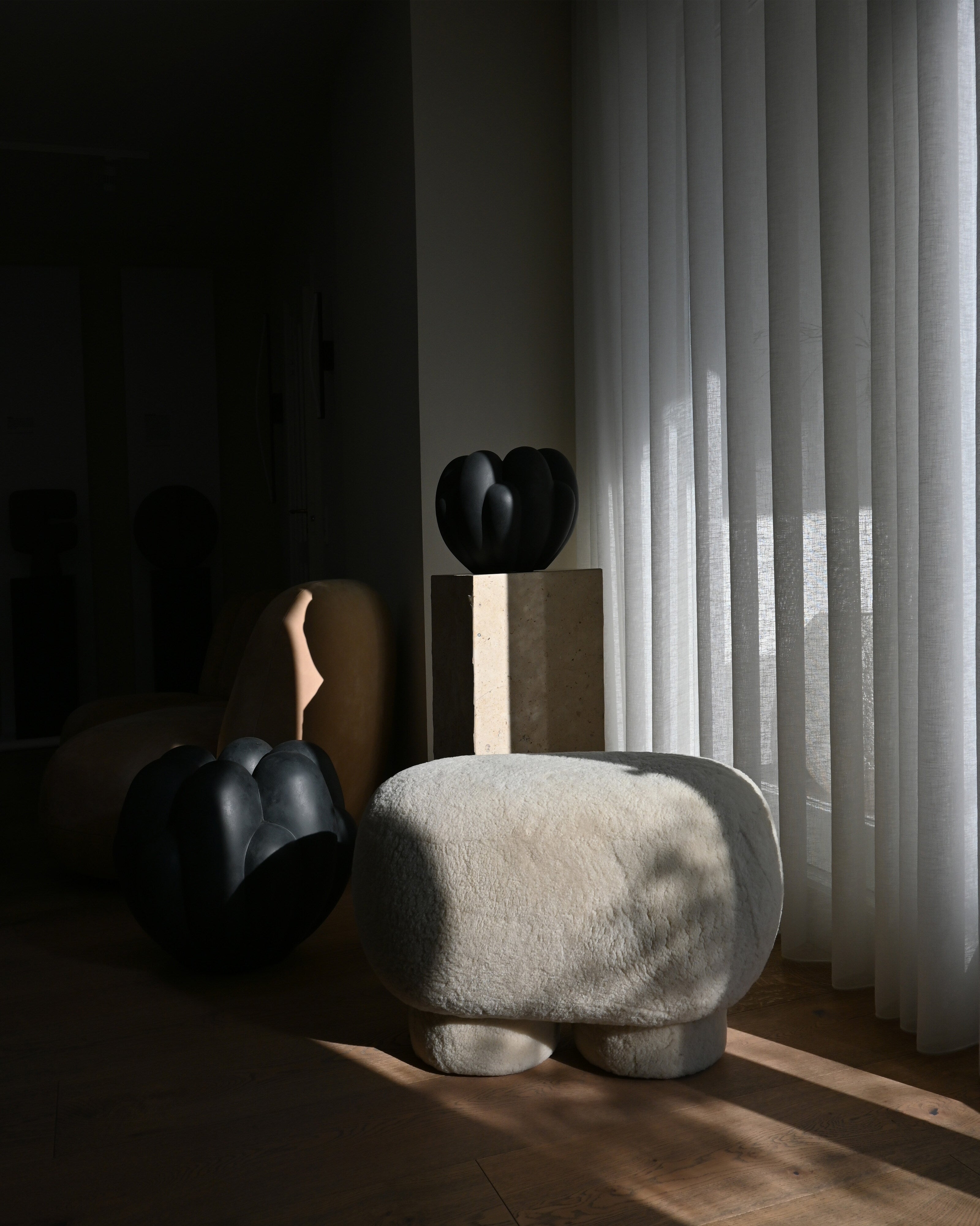 Big Foot Bench, Petit  - Sandshell