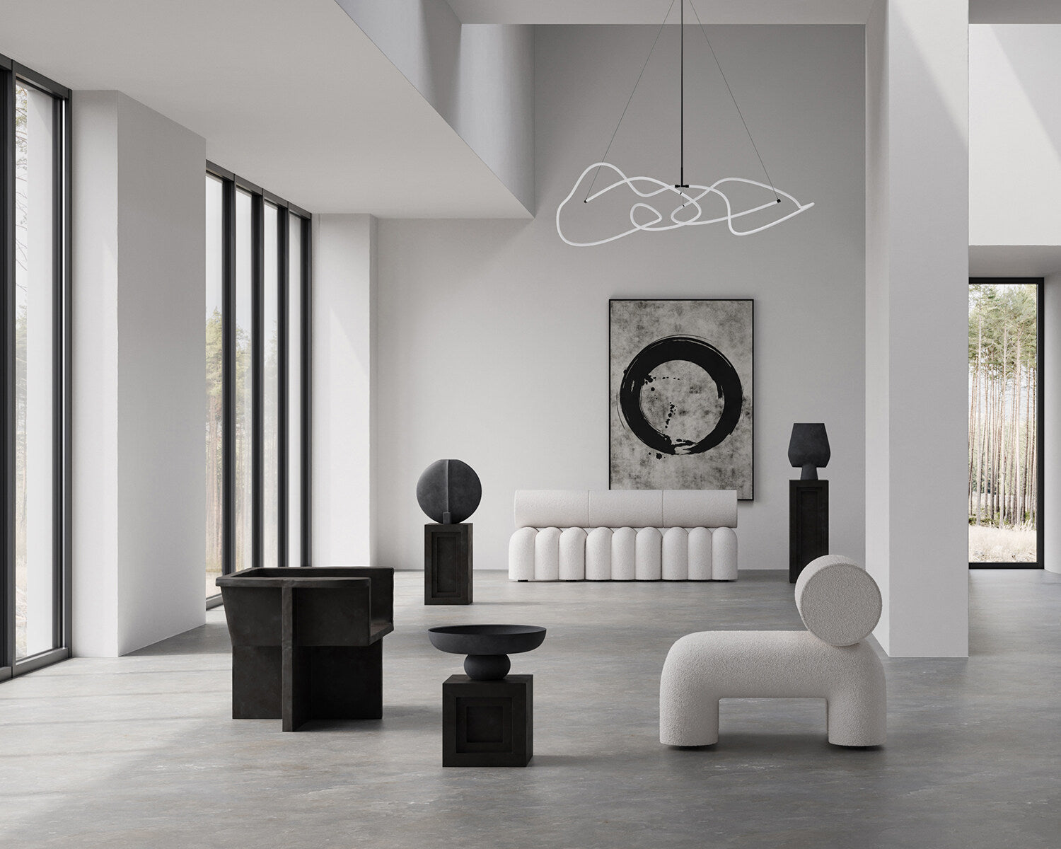 Brutus Lounge Chair - Coffee