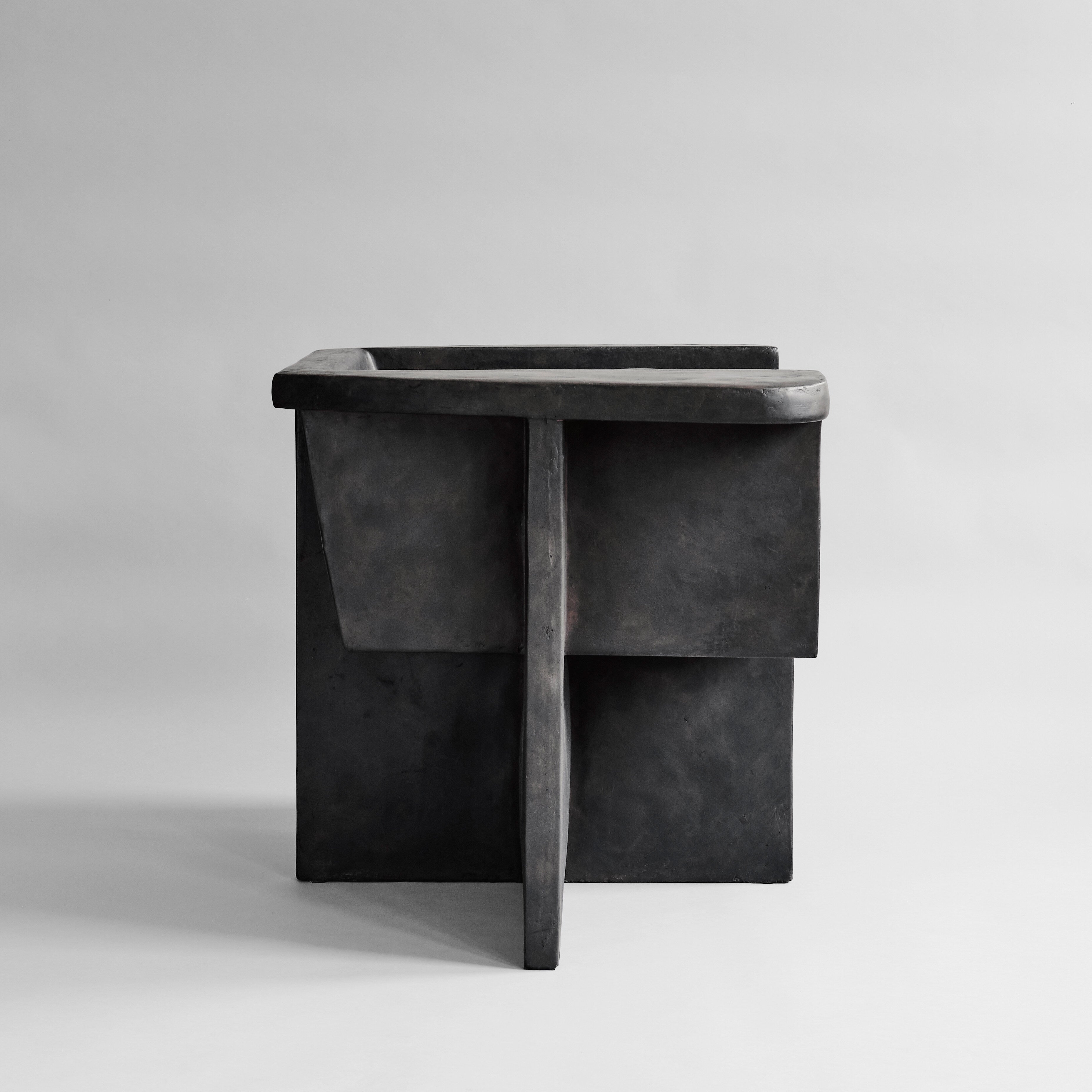 Brutus Lounge Chair - Coffee