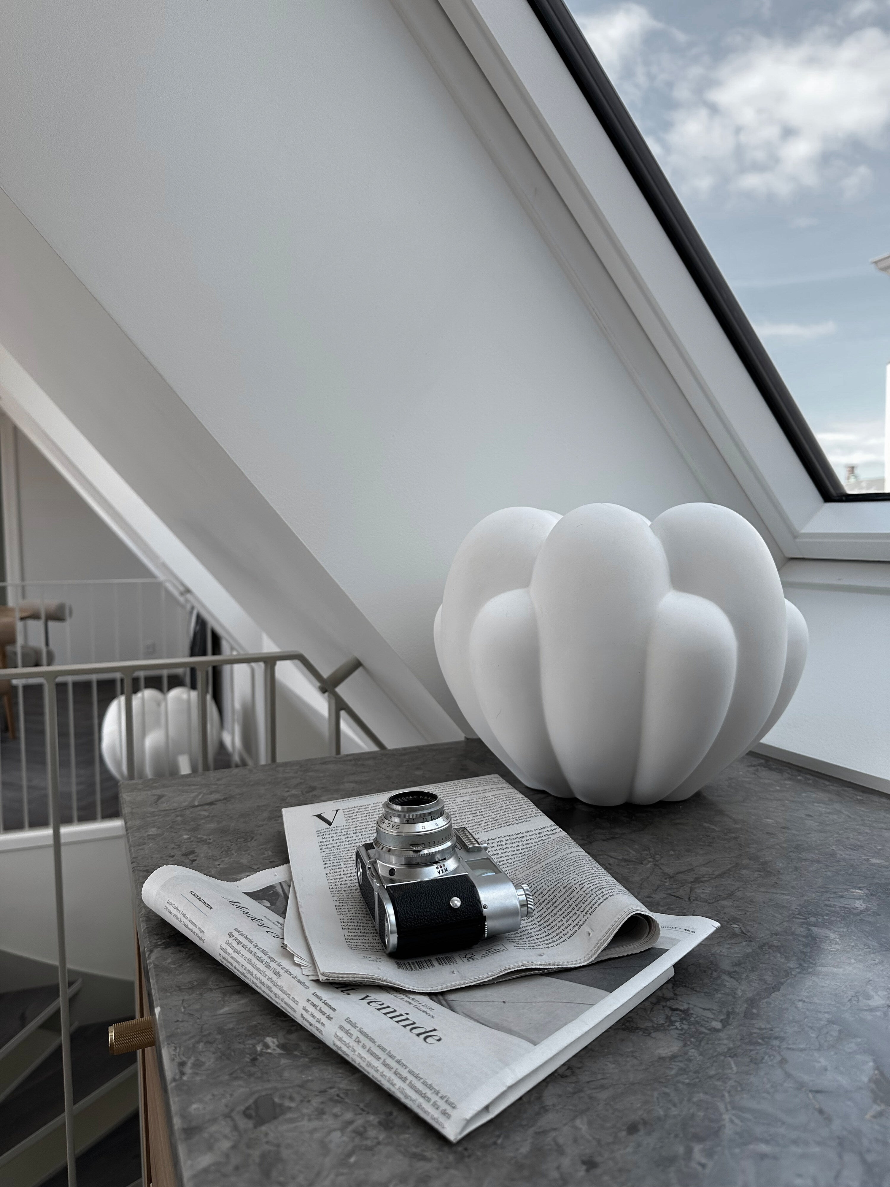 Bloom Vase, Mini - Bone White