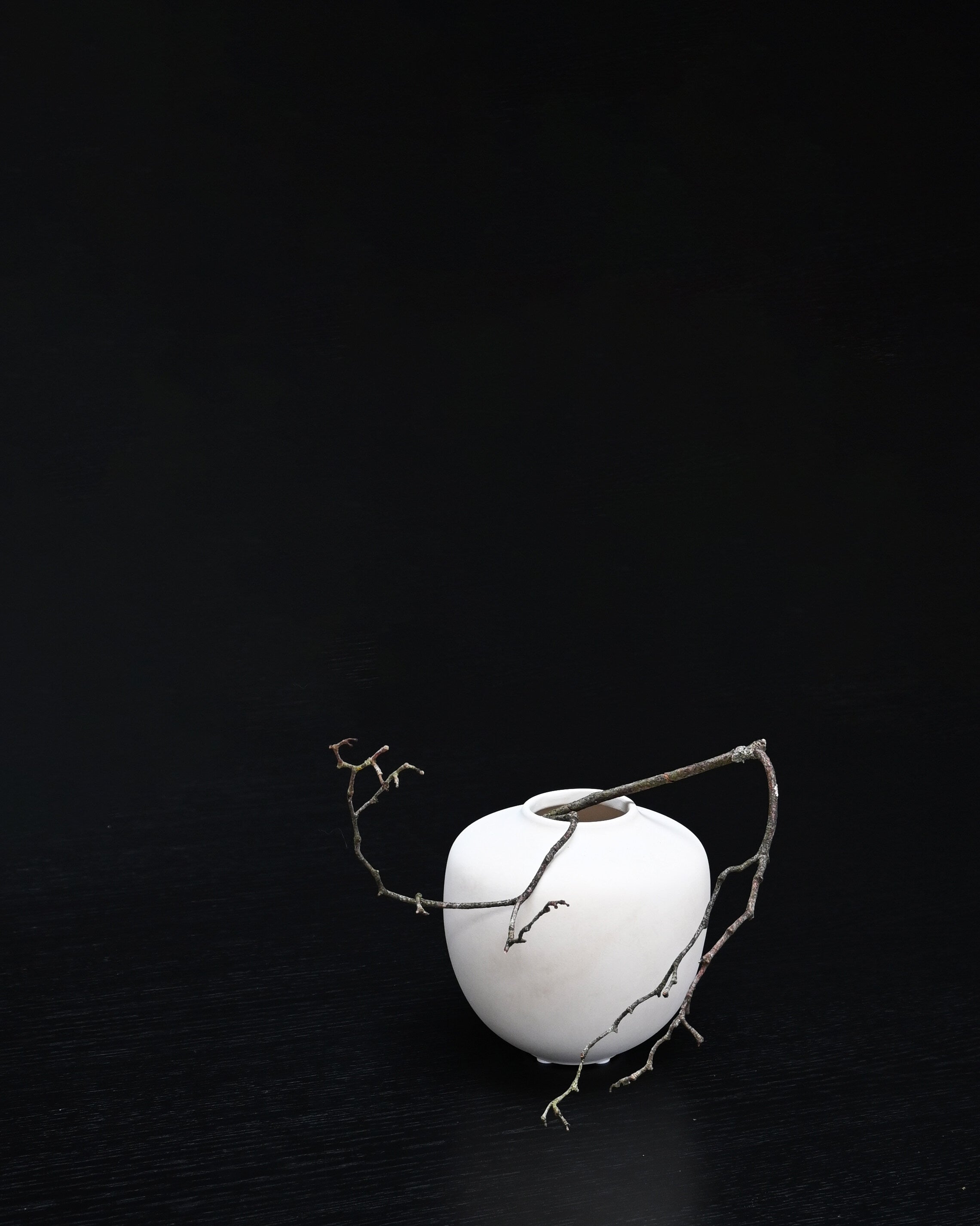 Sunao Vase, Petit - Birch