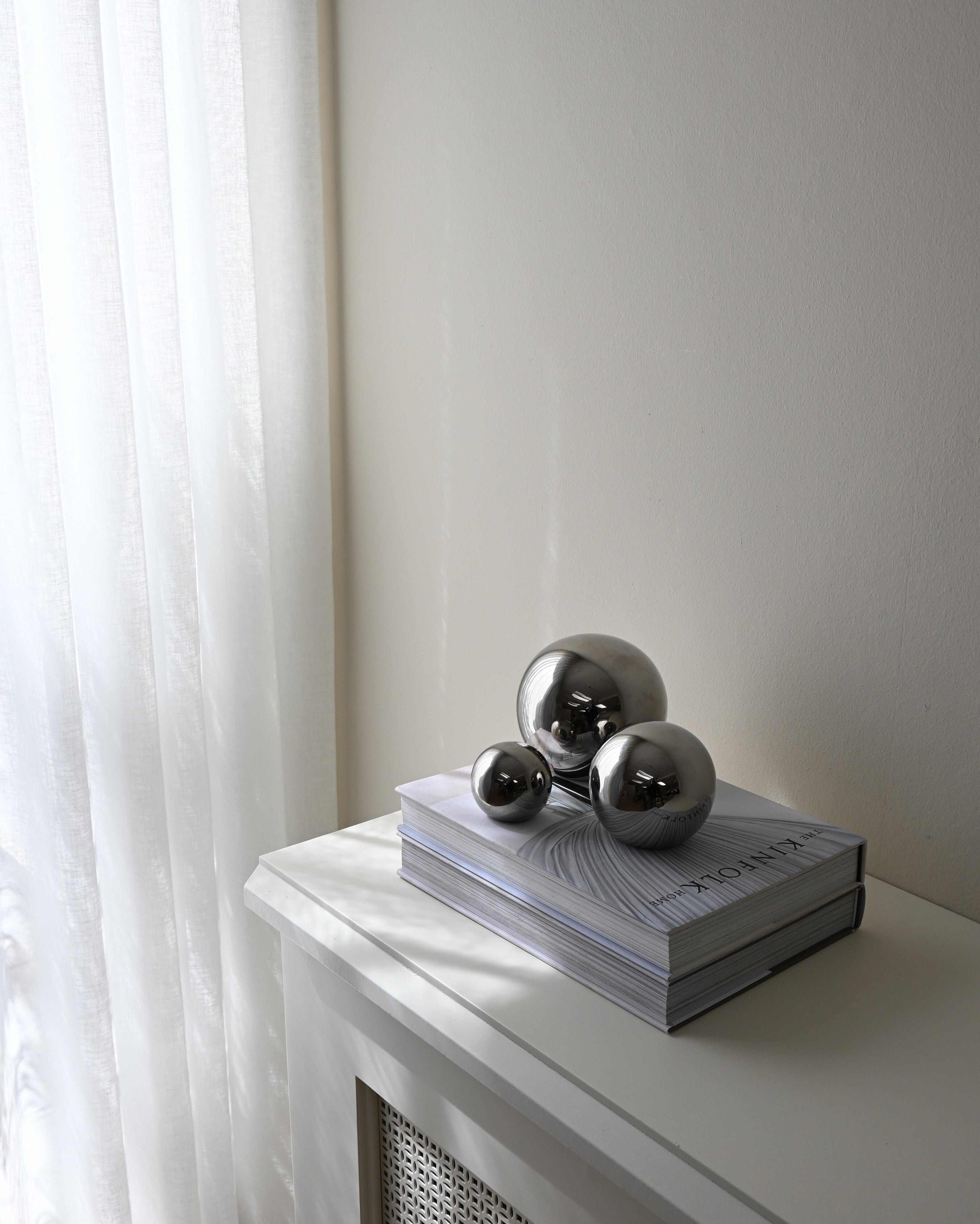 Gallery Balls, Set of 3 - Chrome