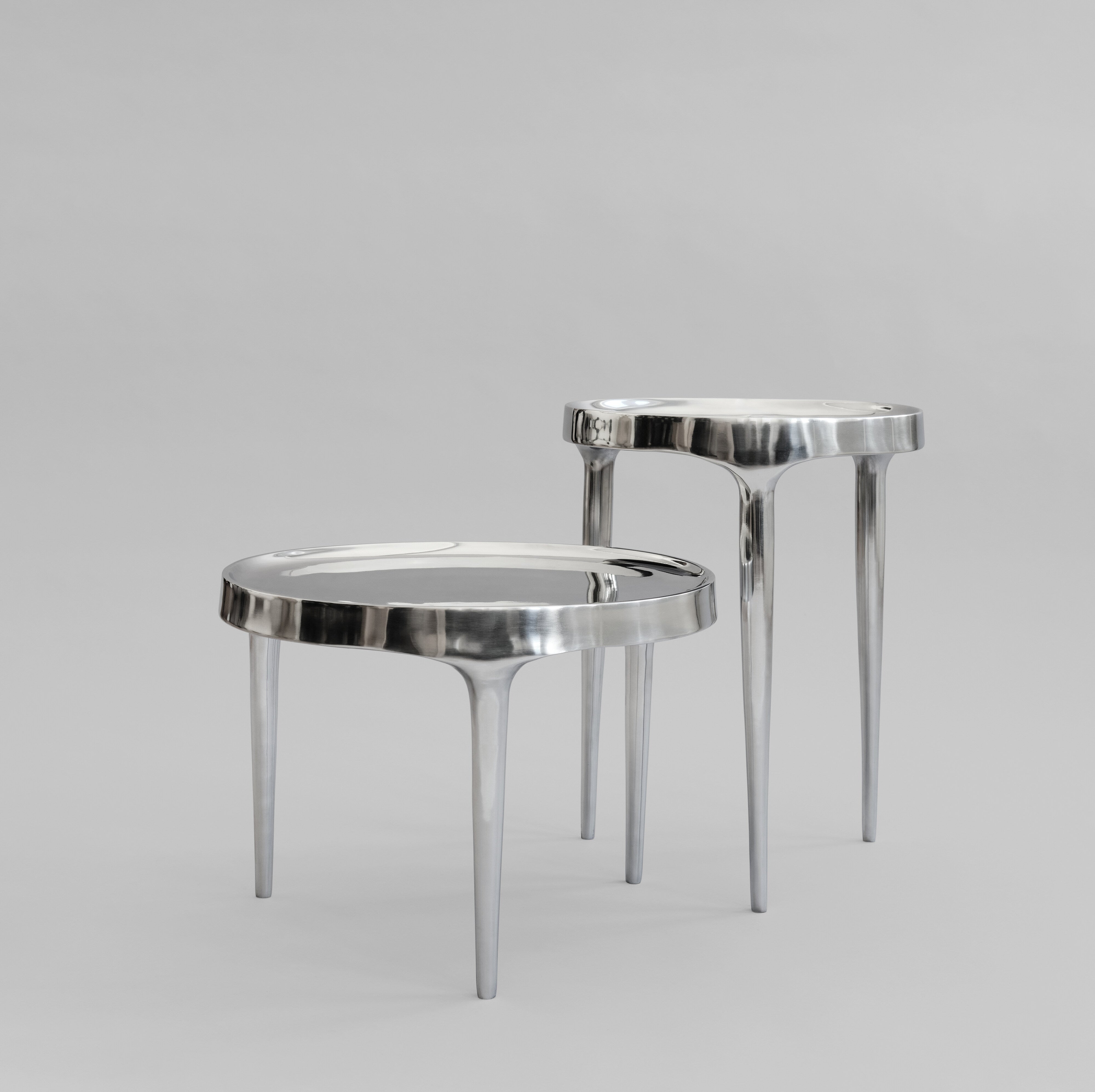 Phantom Table, Low - Chrome