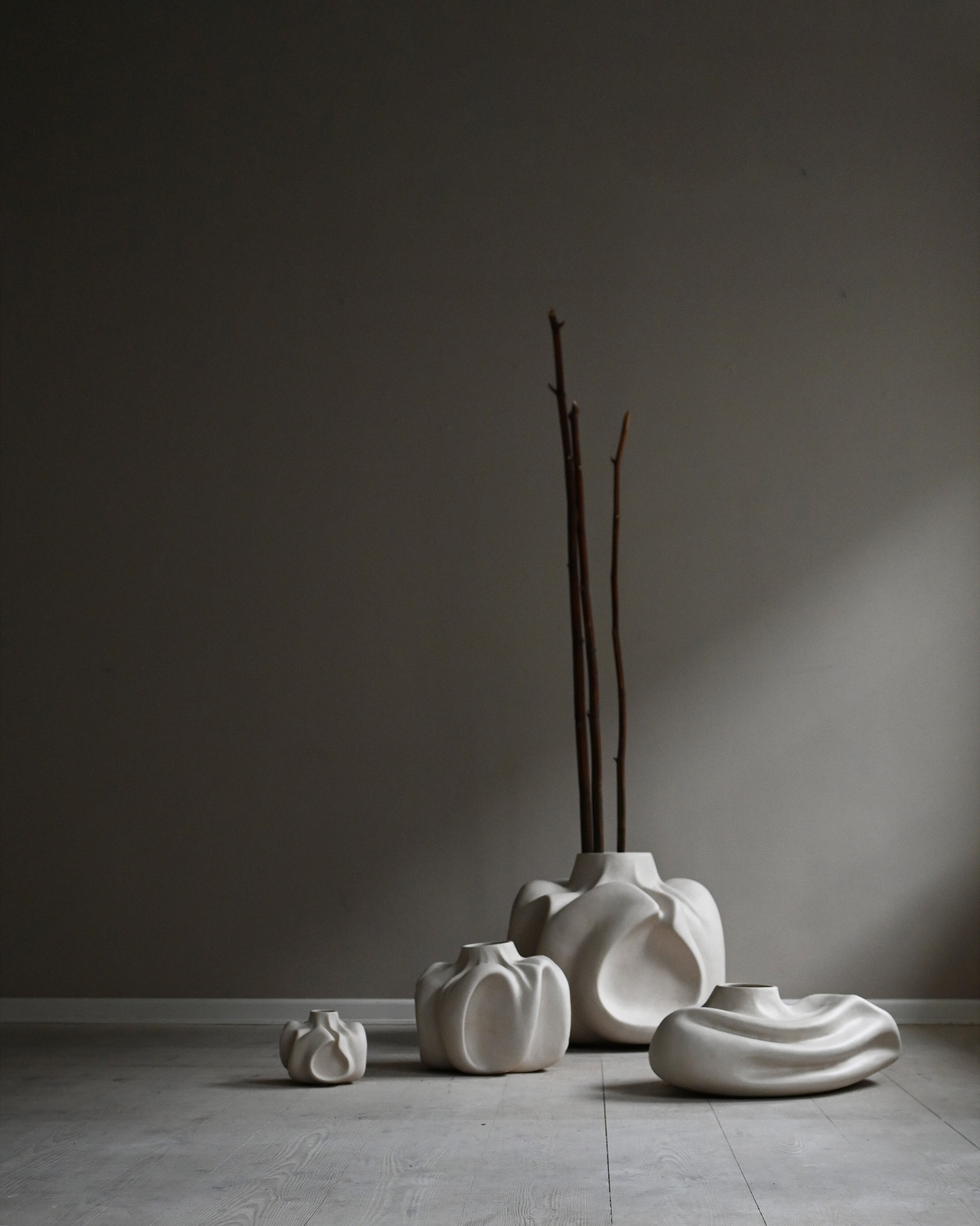 Wabi Vase, Fat - Birch