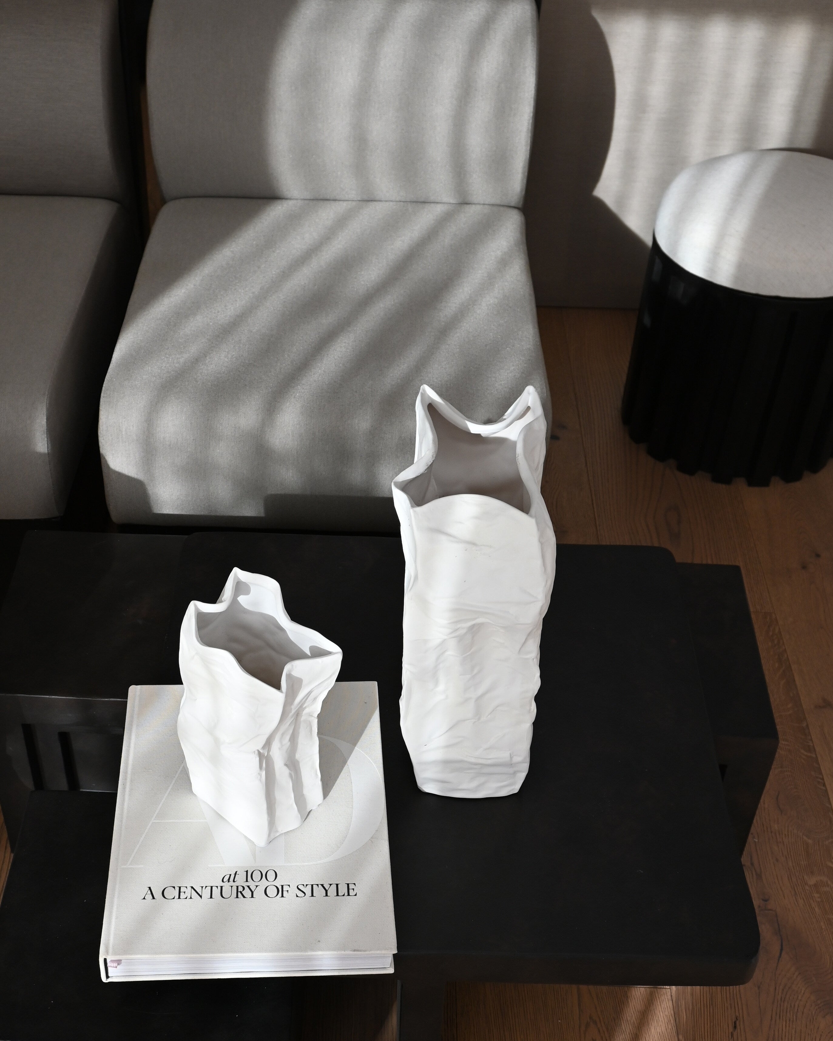 Kami Vase, Mini - Bone White