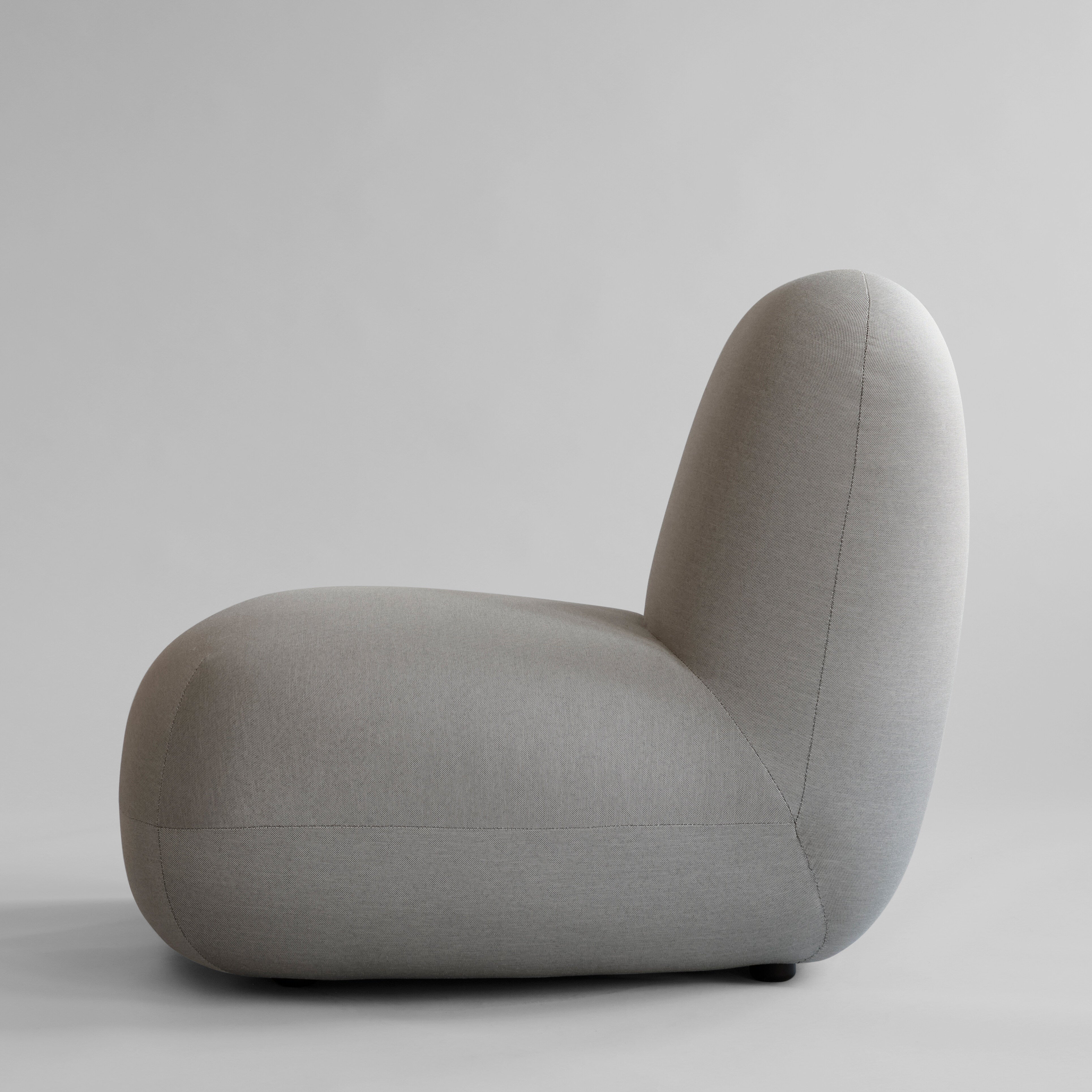 Toe Chair, Flat - Taupe
