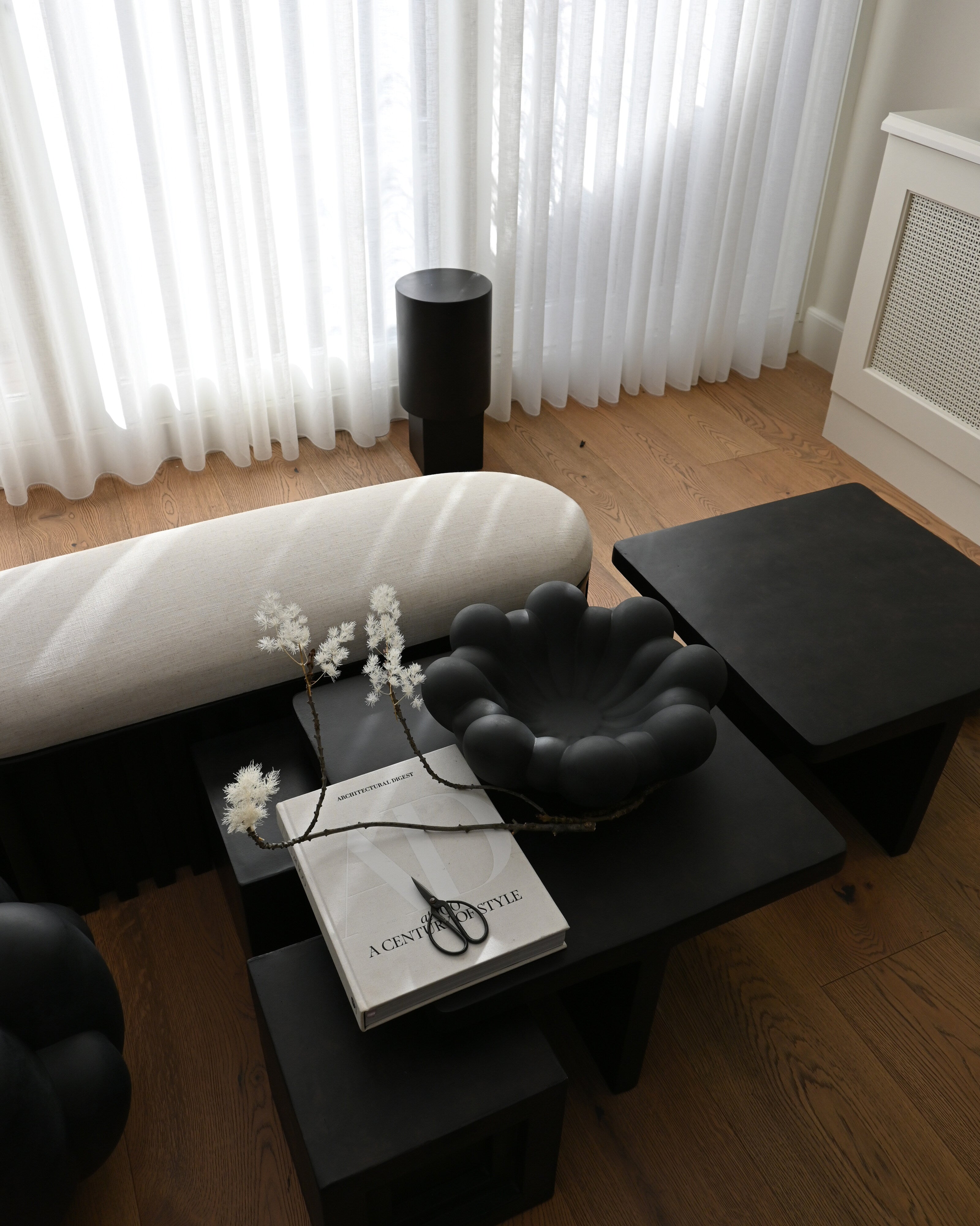 Bloom Tray, Big - Black