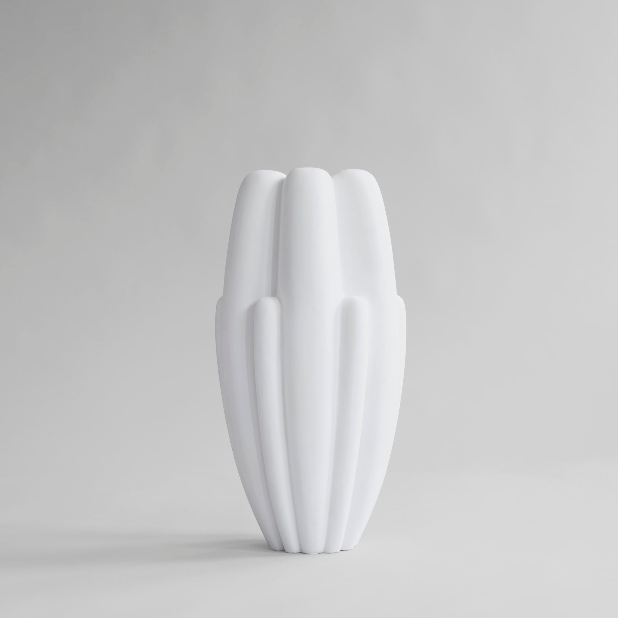 Bloom Vase Slim, Big - Bone White