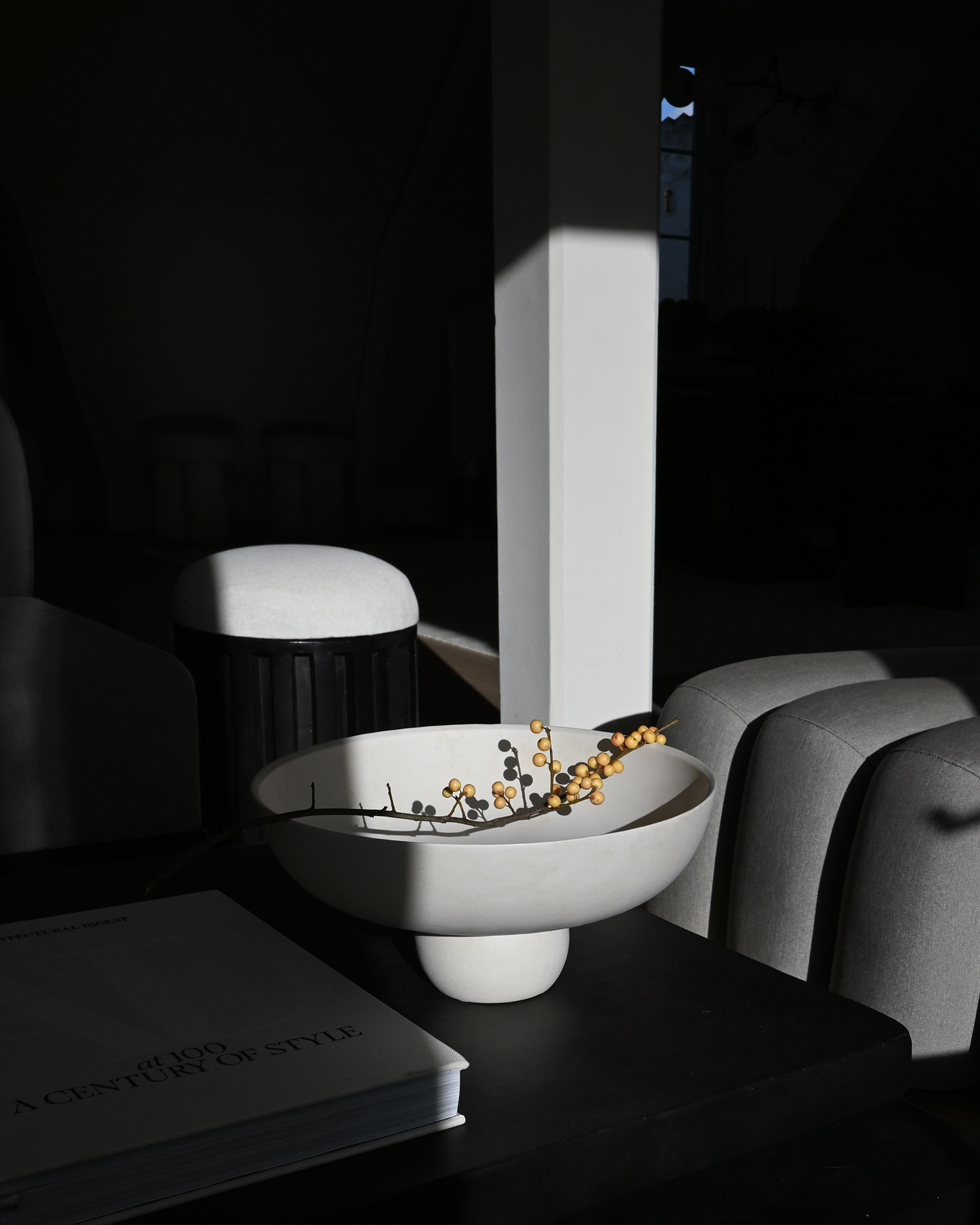 Baburu Bowl, Medio - Birch
