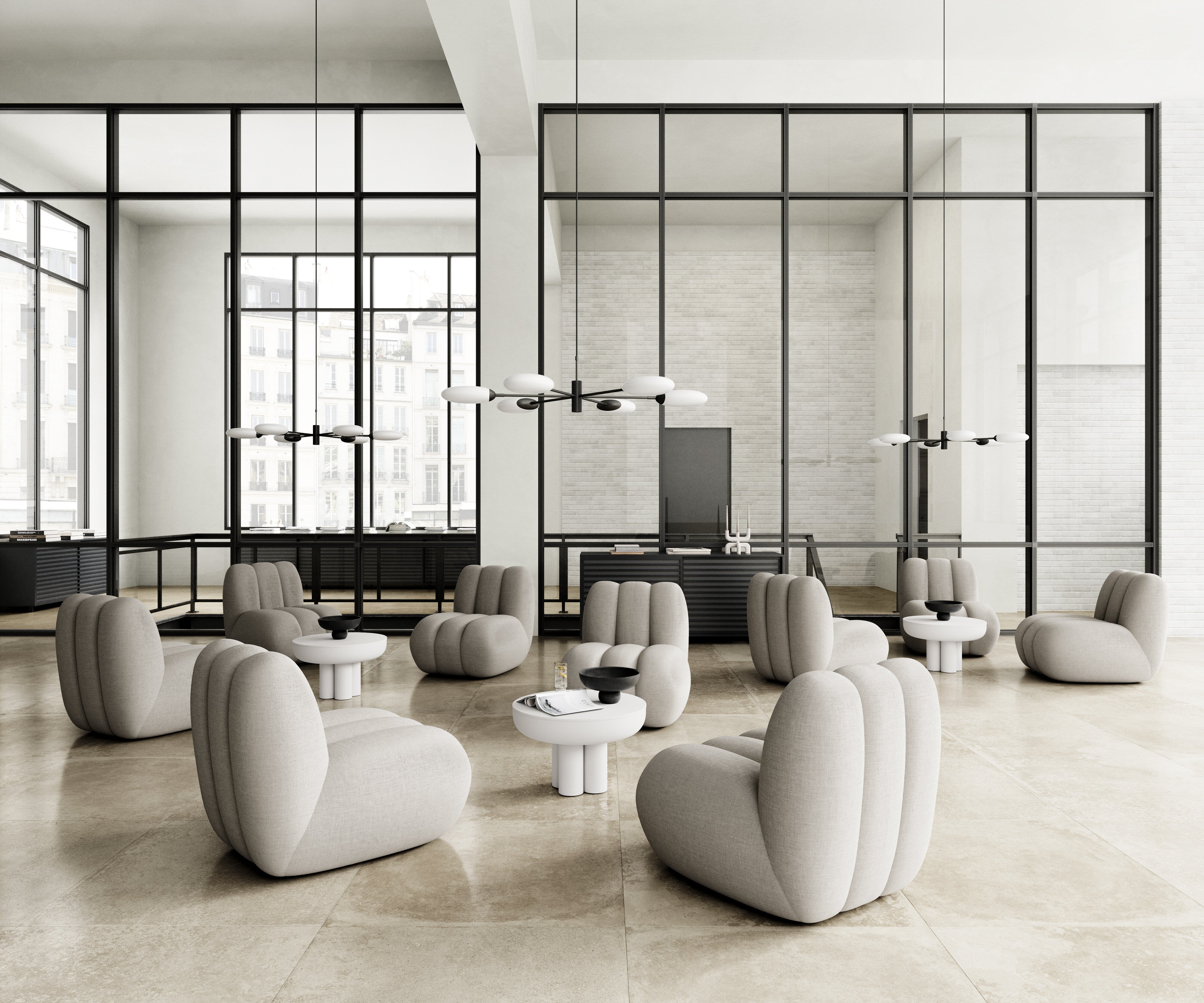 Toe Chair - Taupe