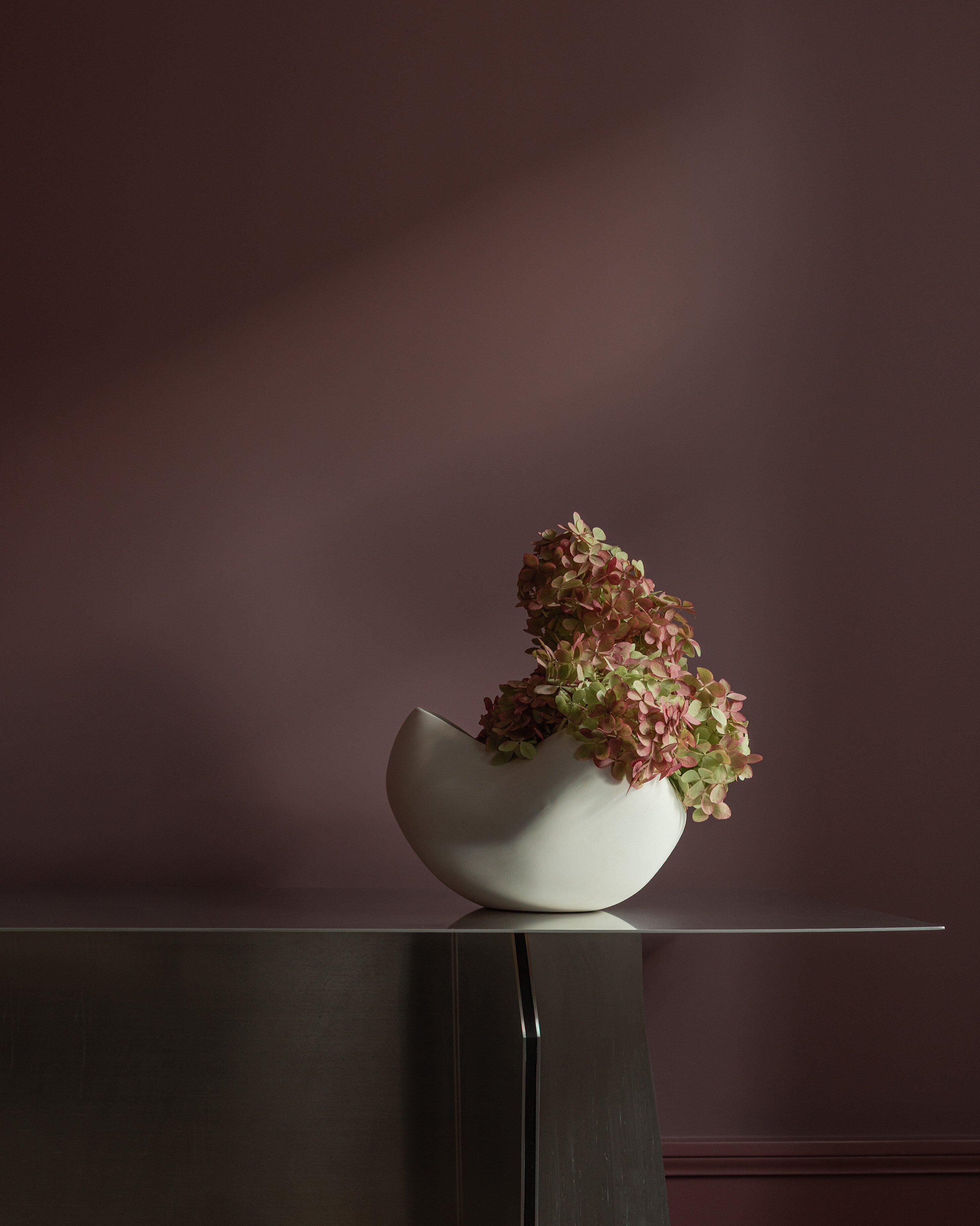 Curve Bowl, Big - Bone White