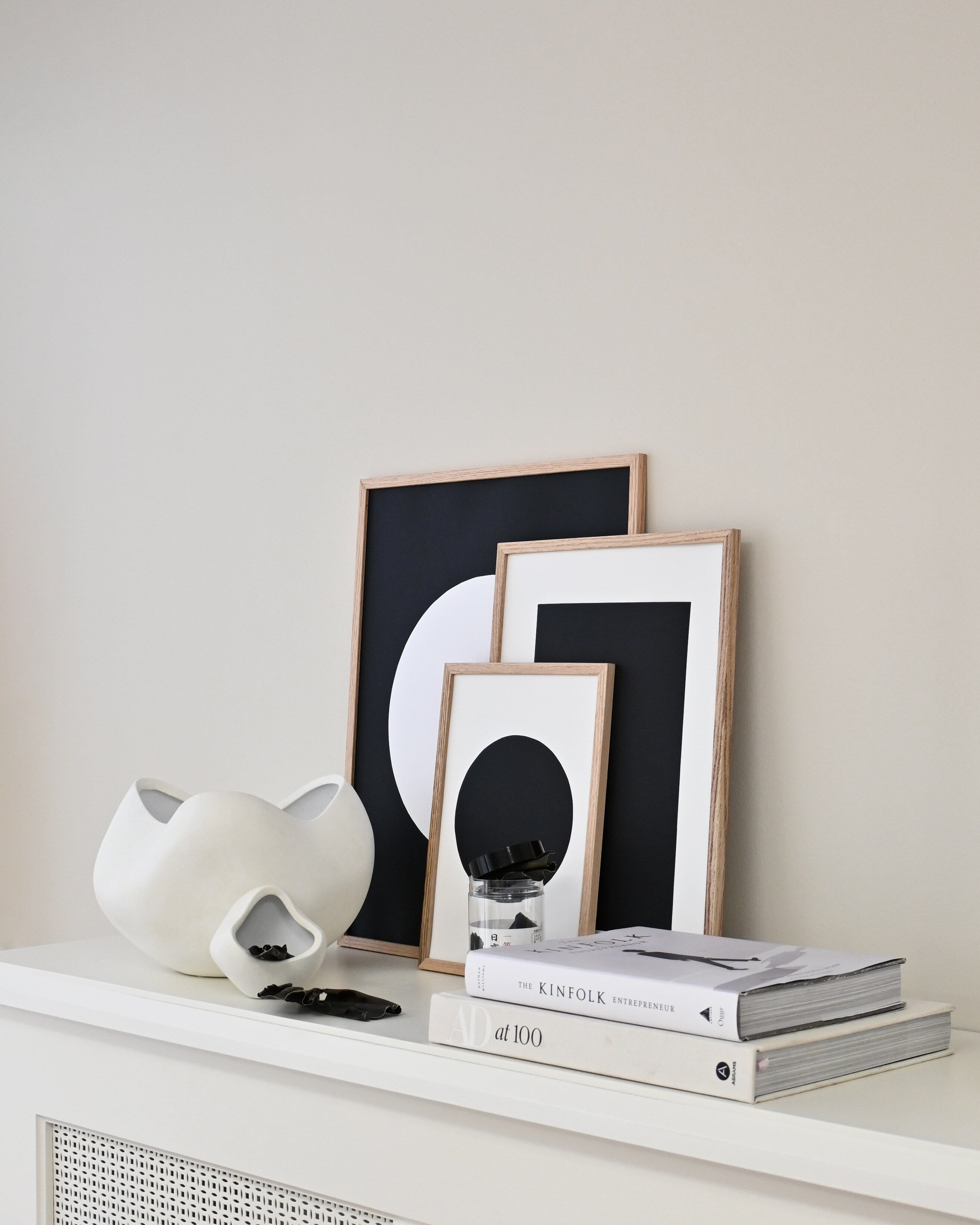 Curve Bowl, Big - Bone White
