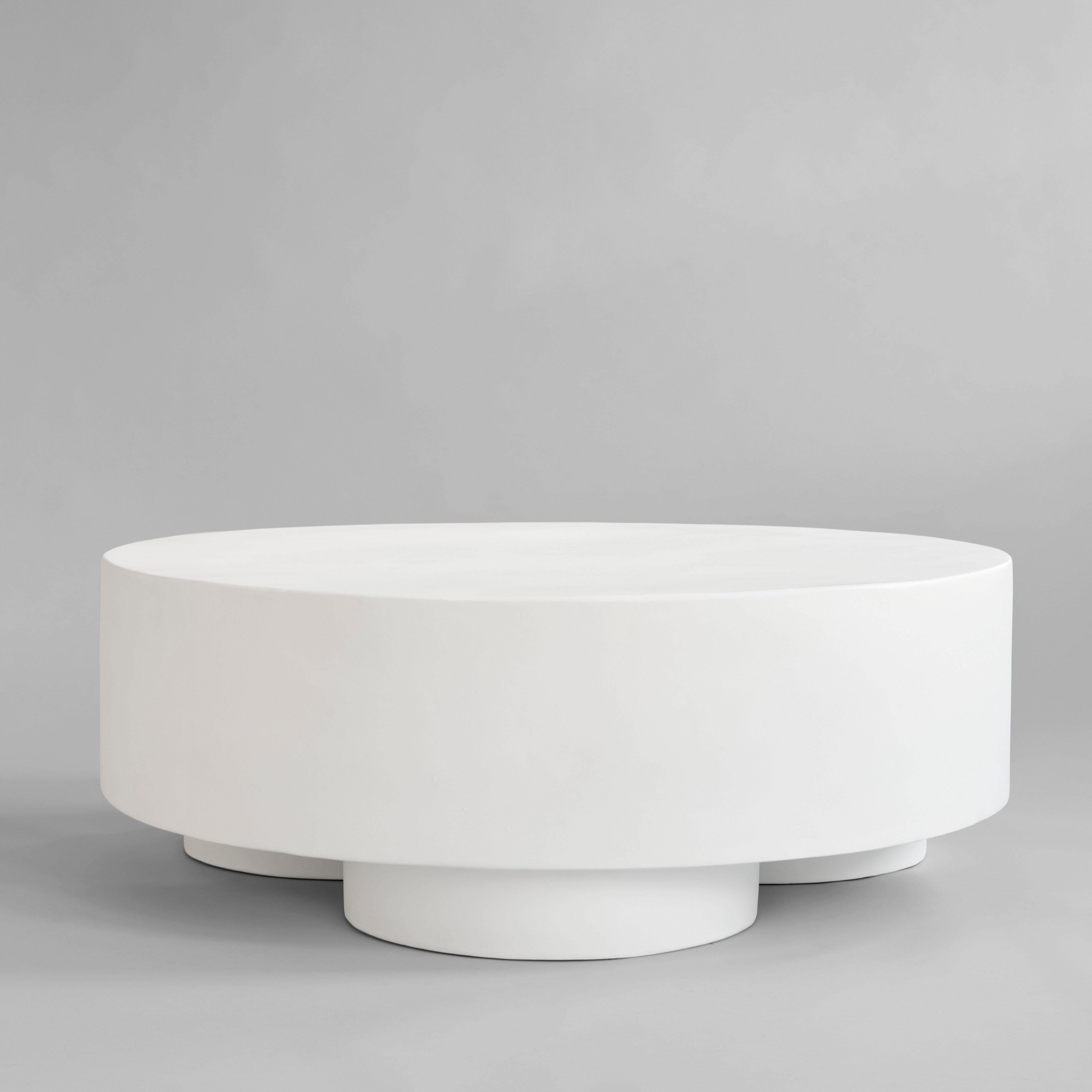 Big Foot Coffee Table, Big - Bone White