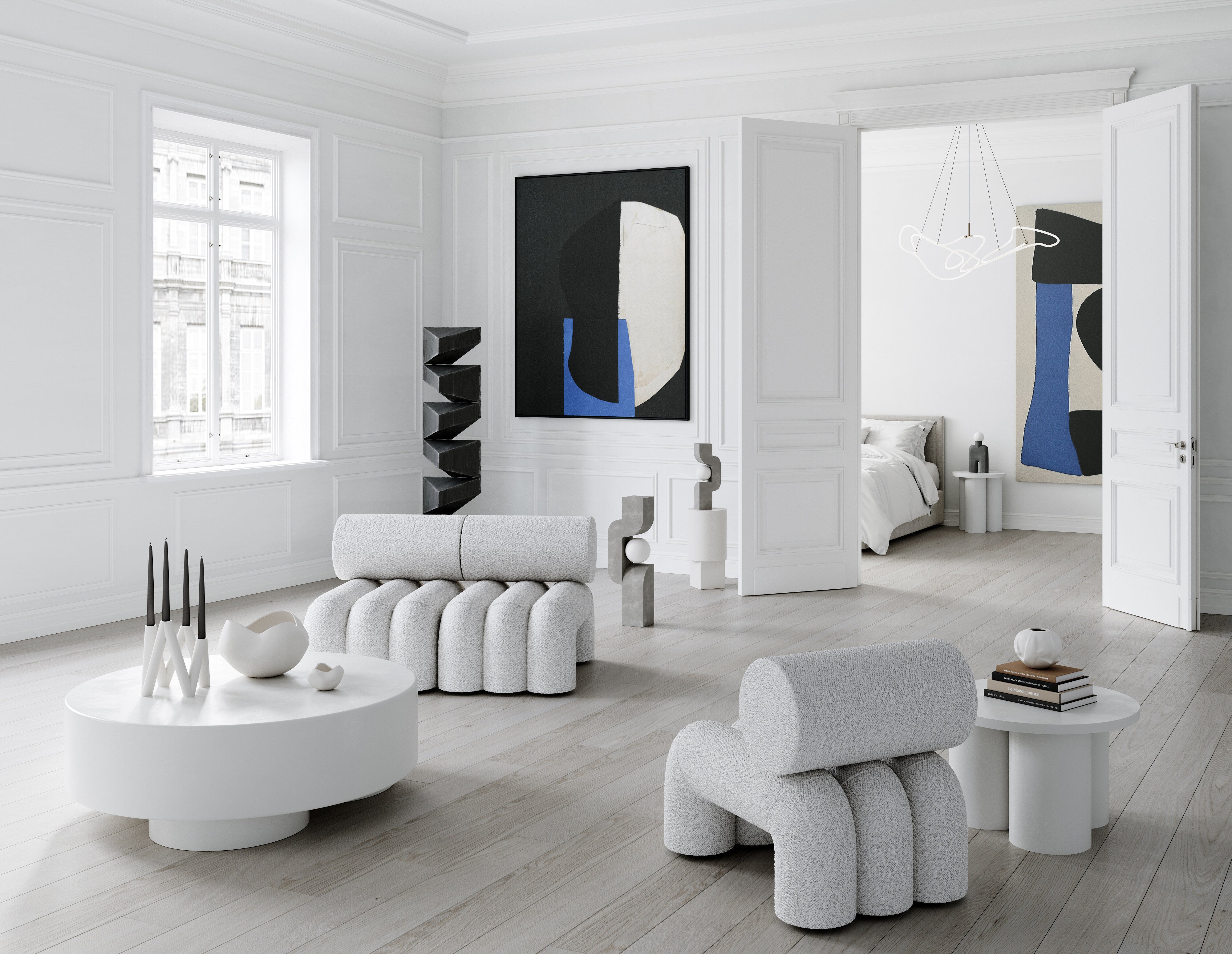 Foku Chair - Off White