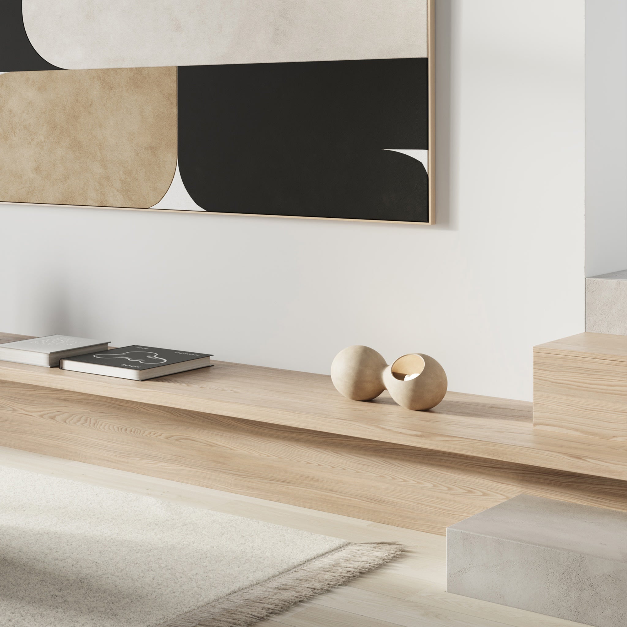 Le Deux Table Lamp - Sand
