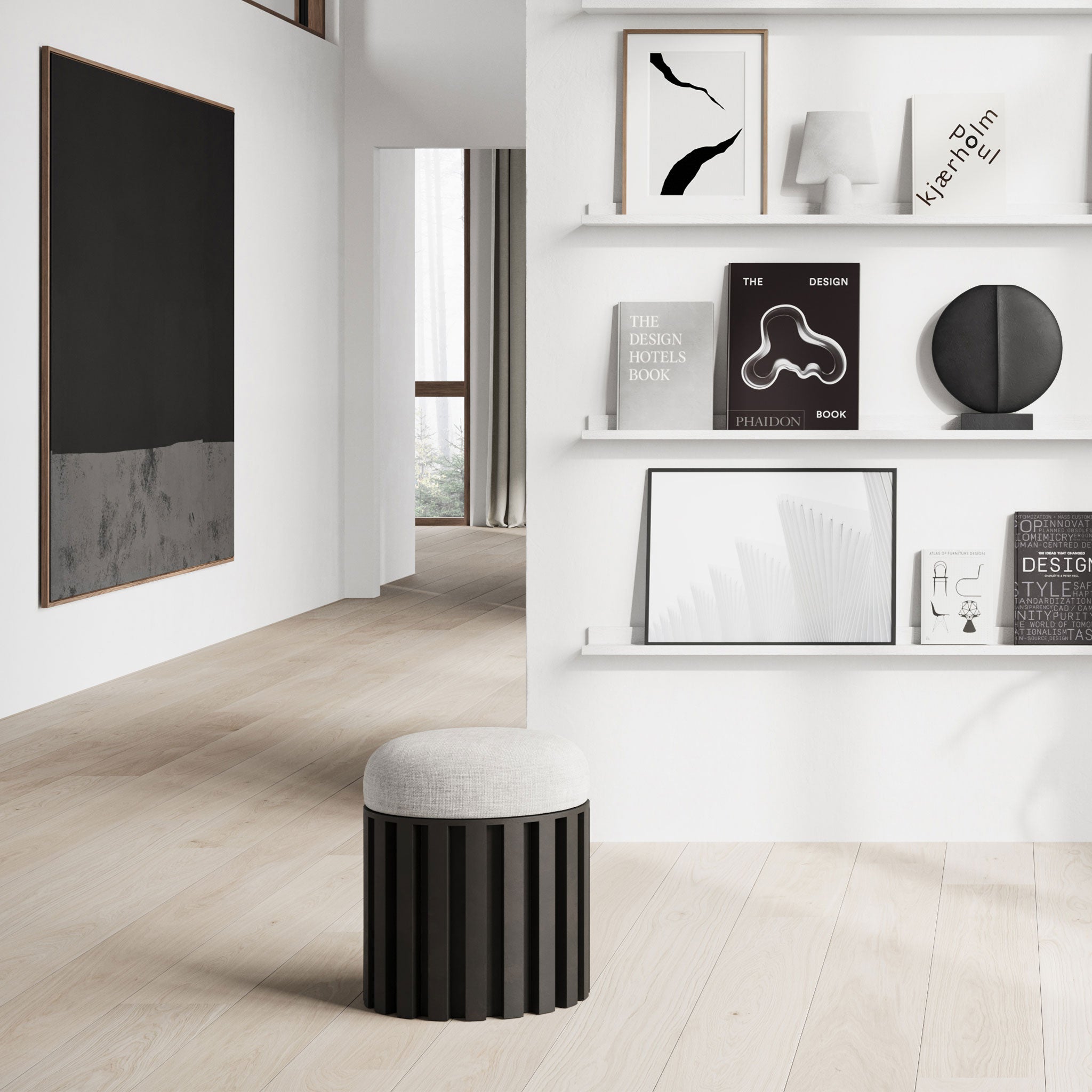 Tribu Stool - Coffee
