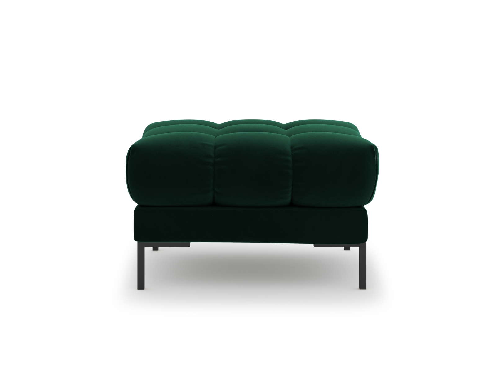 Velvet Pouf, "Mamaia", 1 Seat, 60x60x41