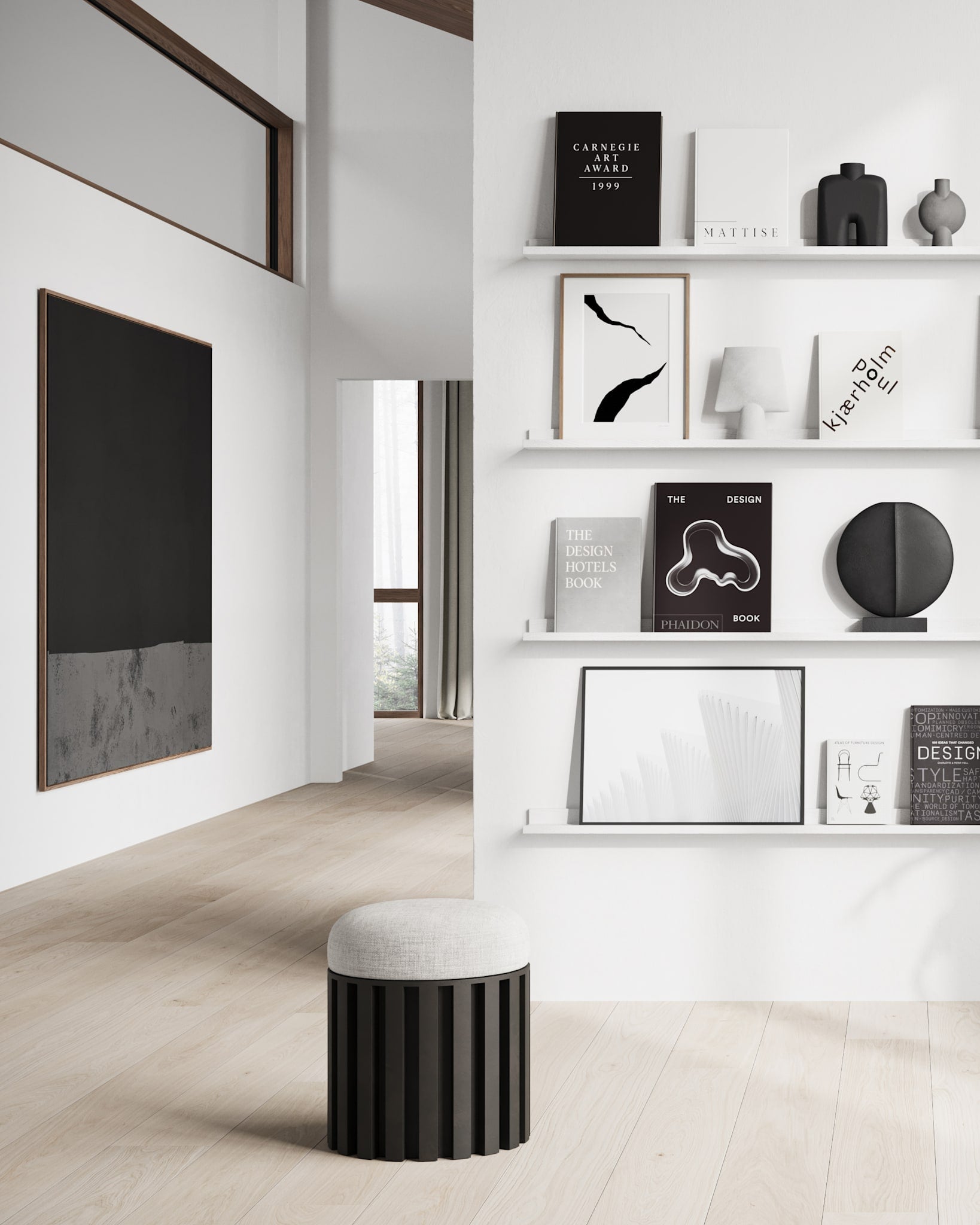 Tribu Stool - Coffee