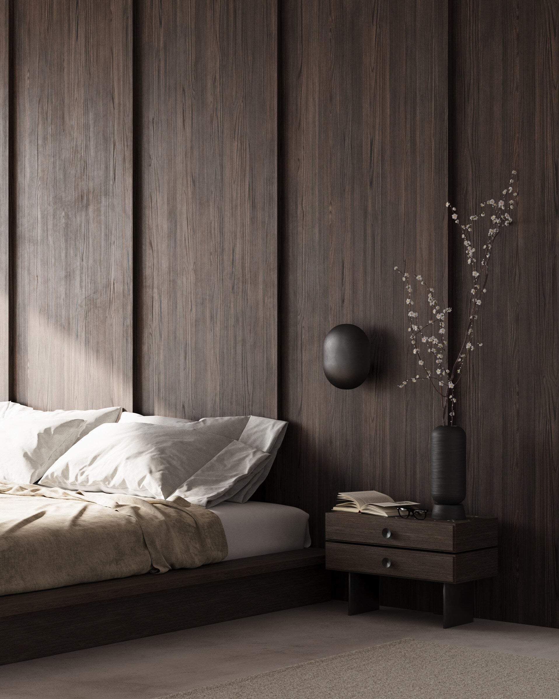 Clam Wall Lamp - Bronze