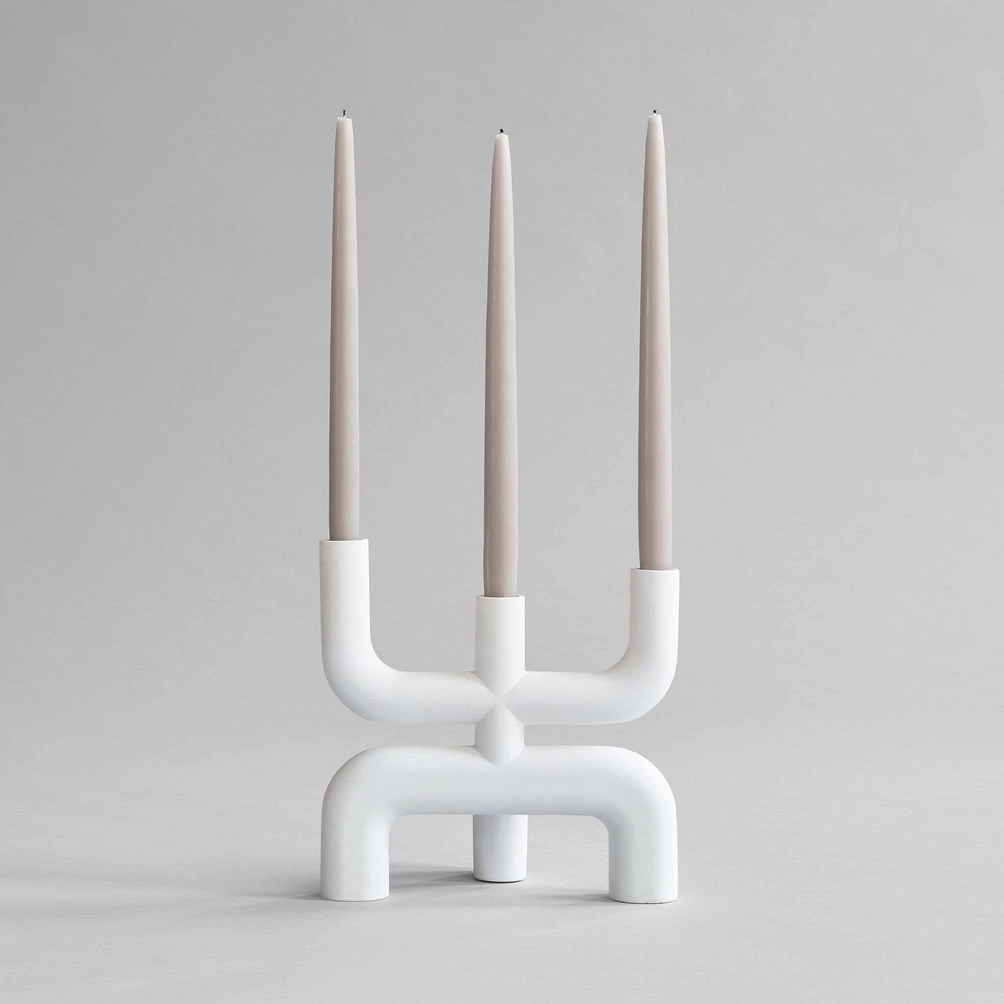 Cobra Candle Holder - Bone White