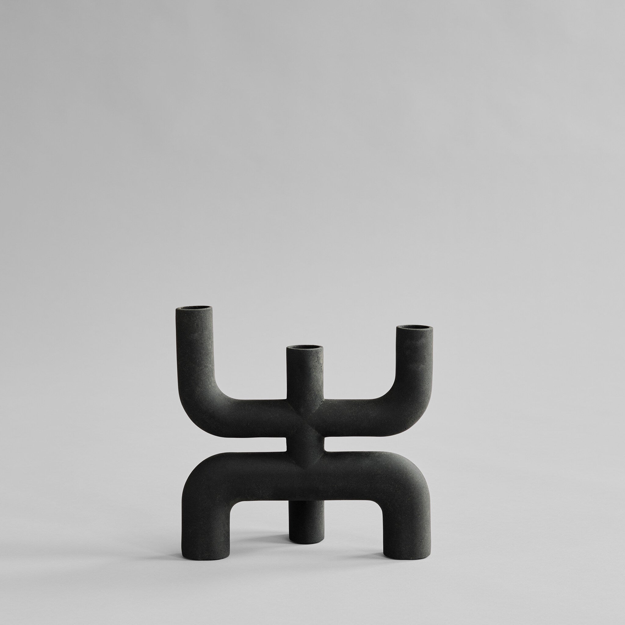 Cobra Candle Holder - Black