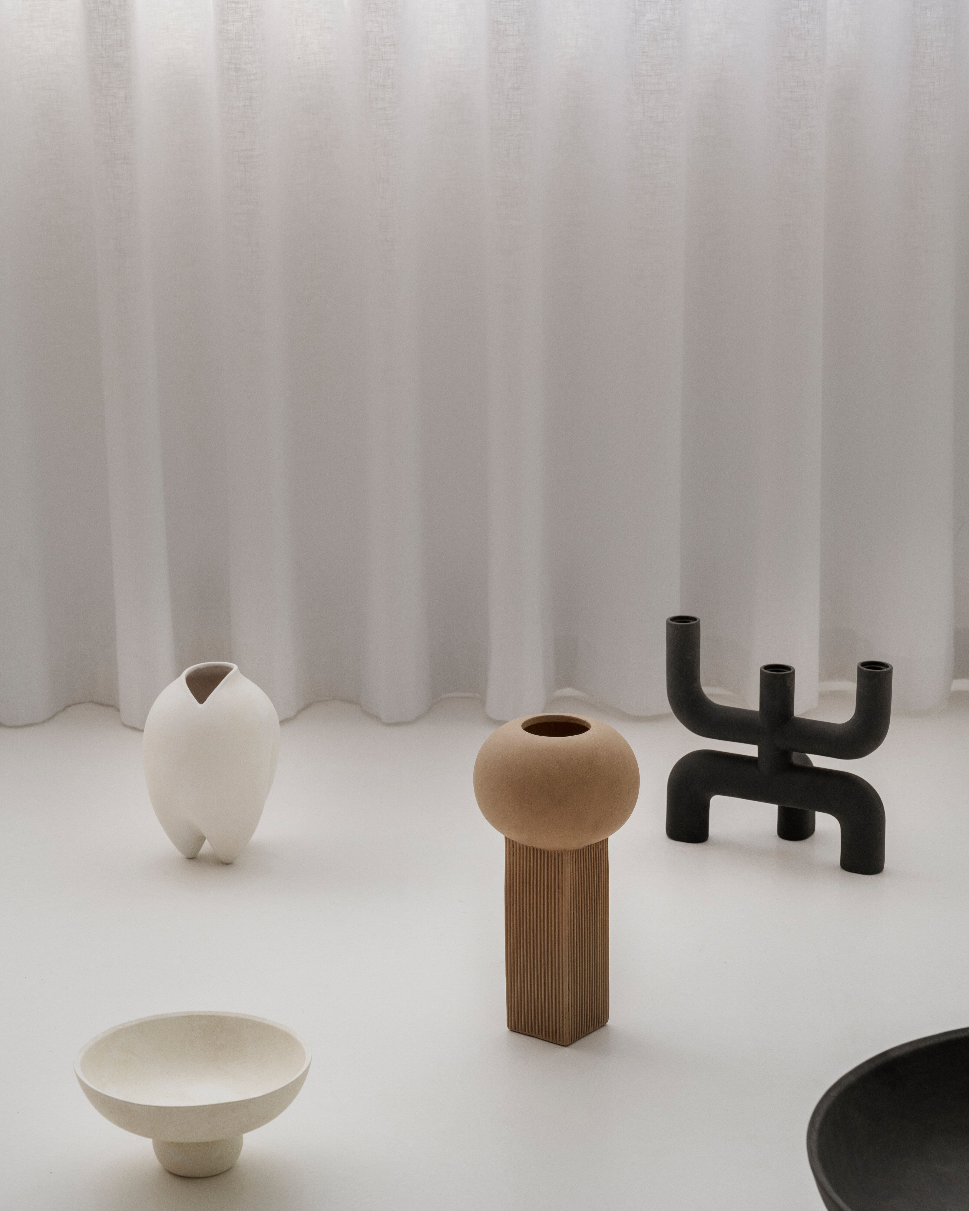 Cobra Candle Holder - Black