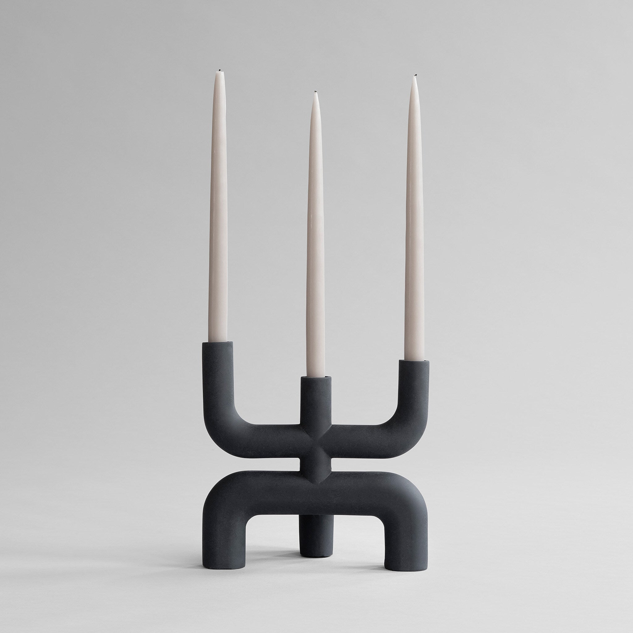 Cobra Candle Holder - Black