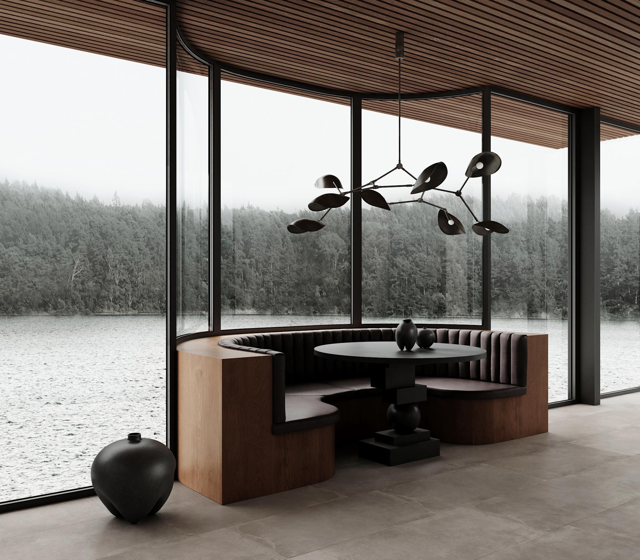 Sumo Vase, Slim Petit - Coffee