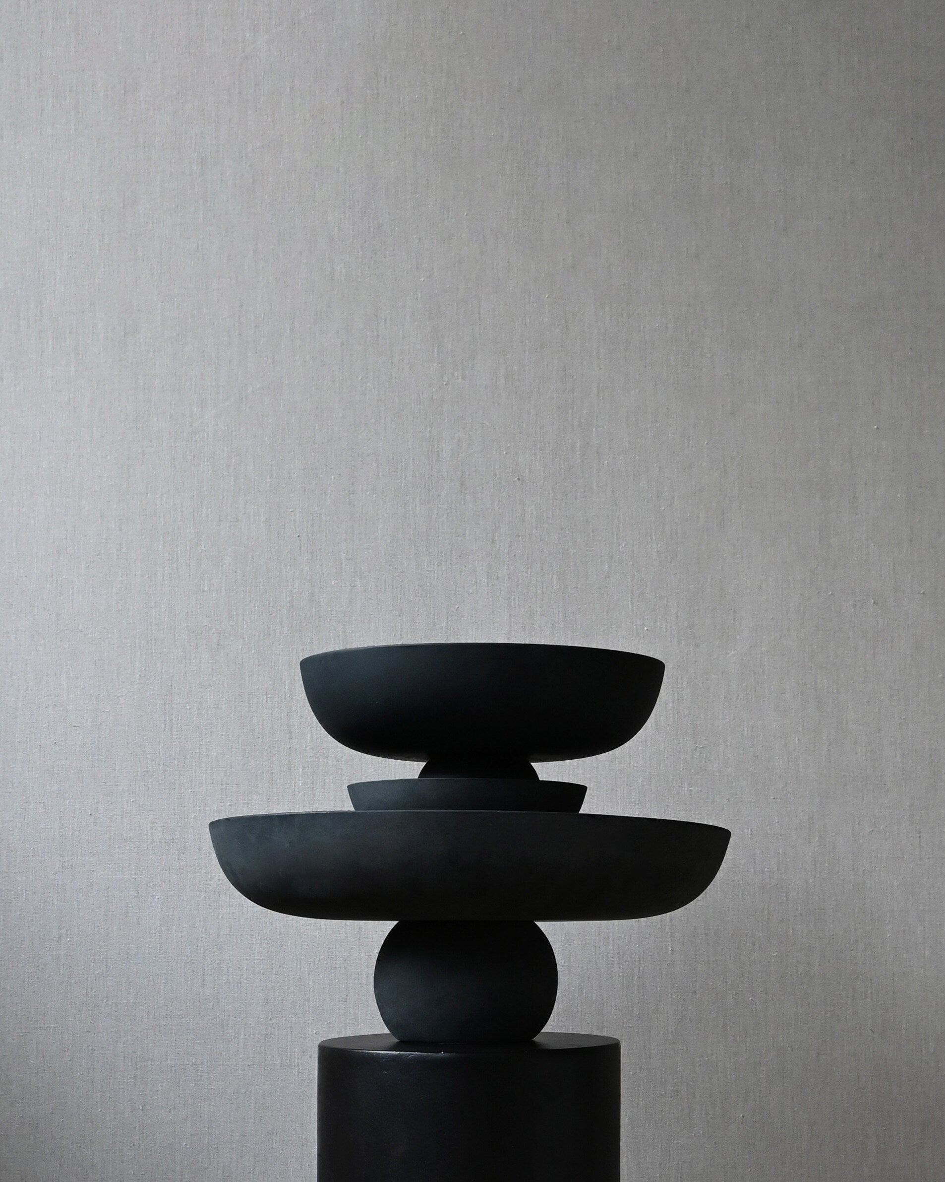 Baburu Bowl, Medio - Black