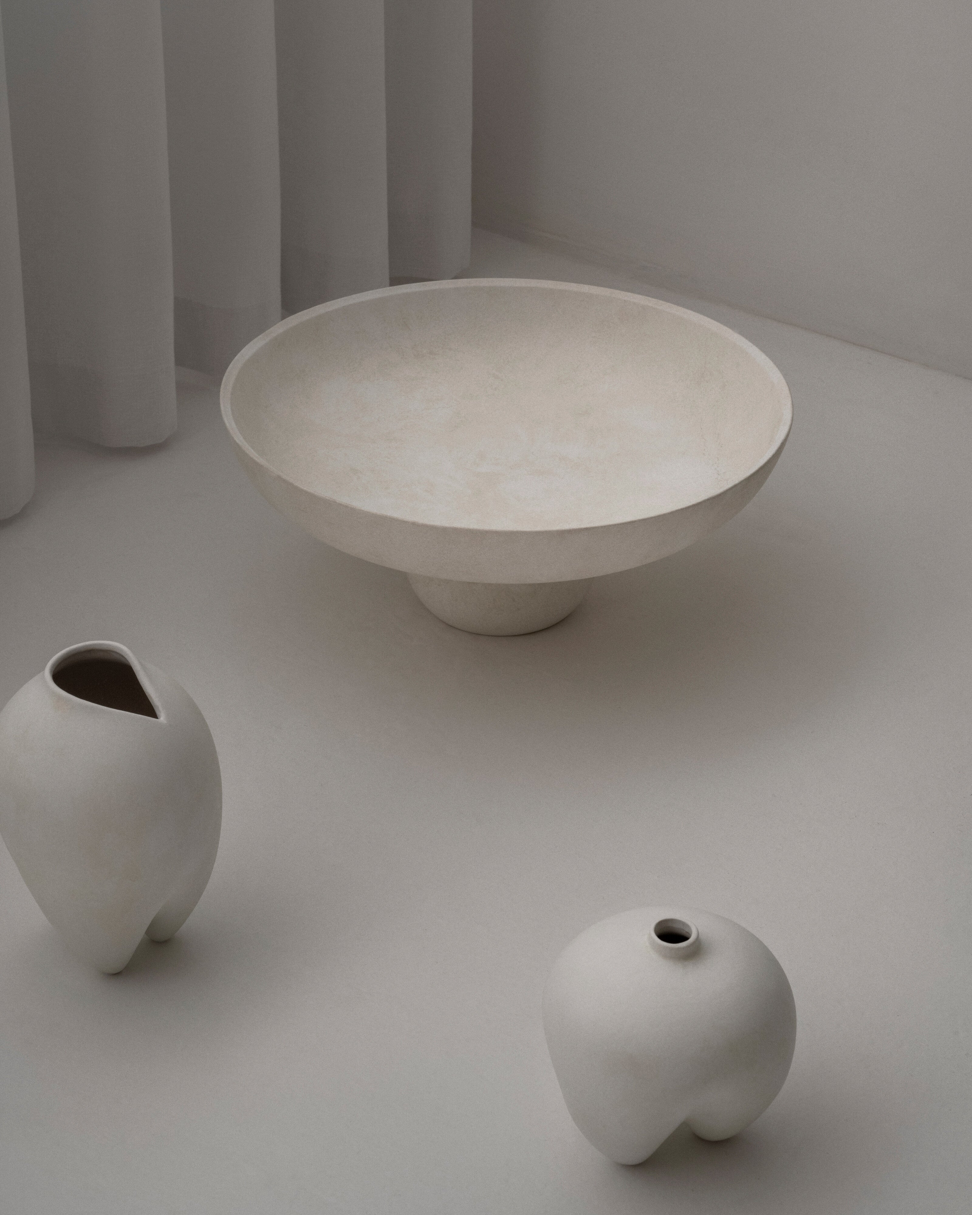 Baburu Bowl, Big - Bone White