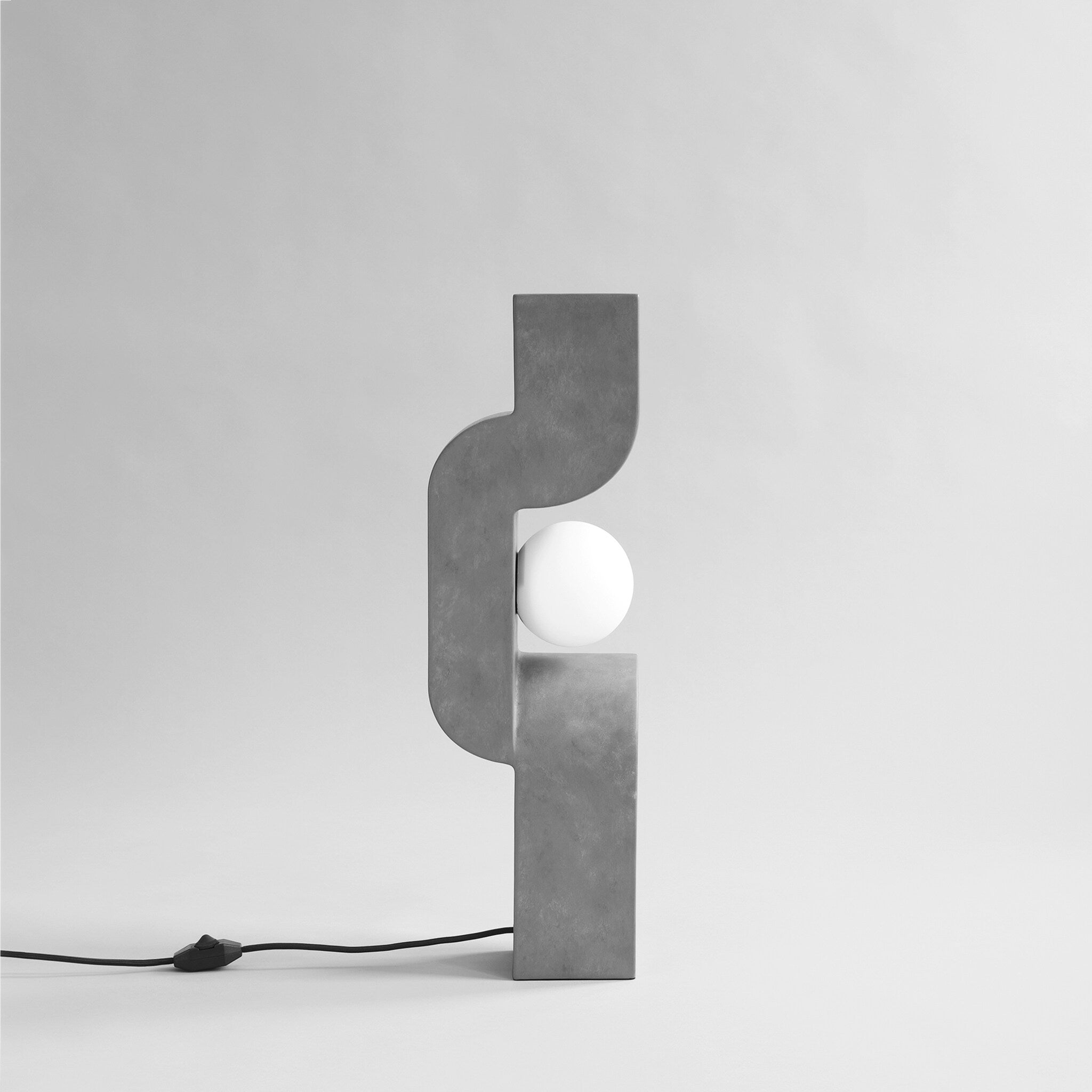 Sitting Man, Big - Dark Grey