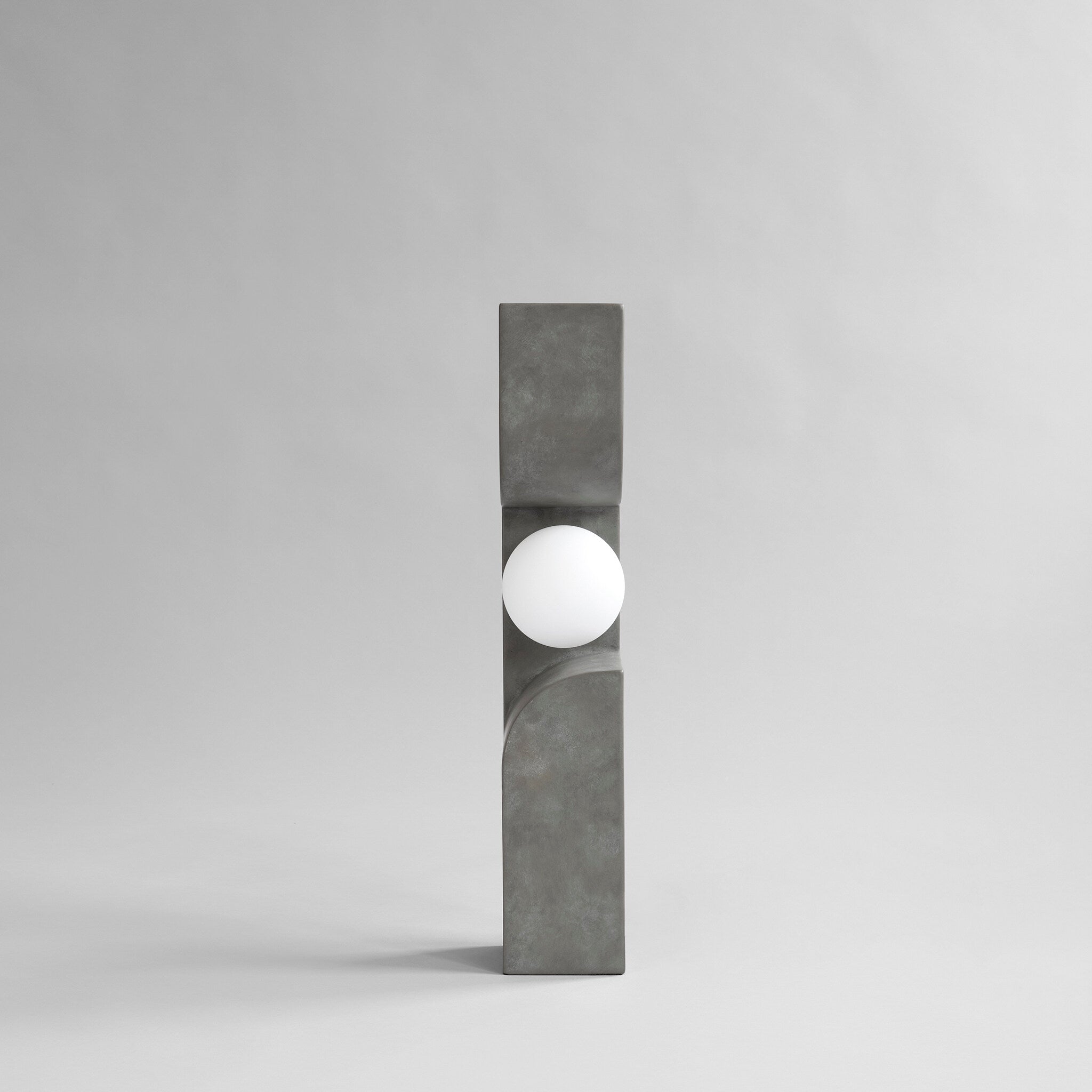 Sitting Man, Big - Dark Grey