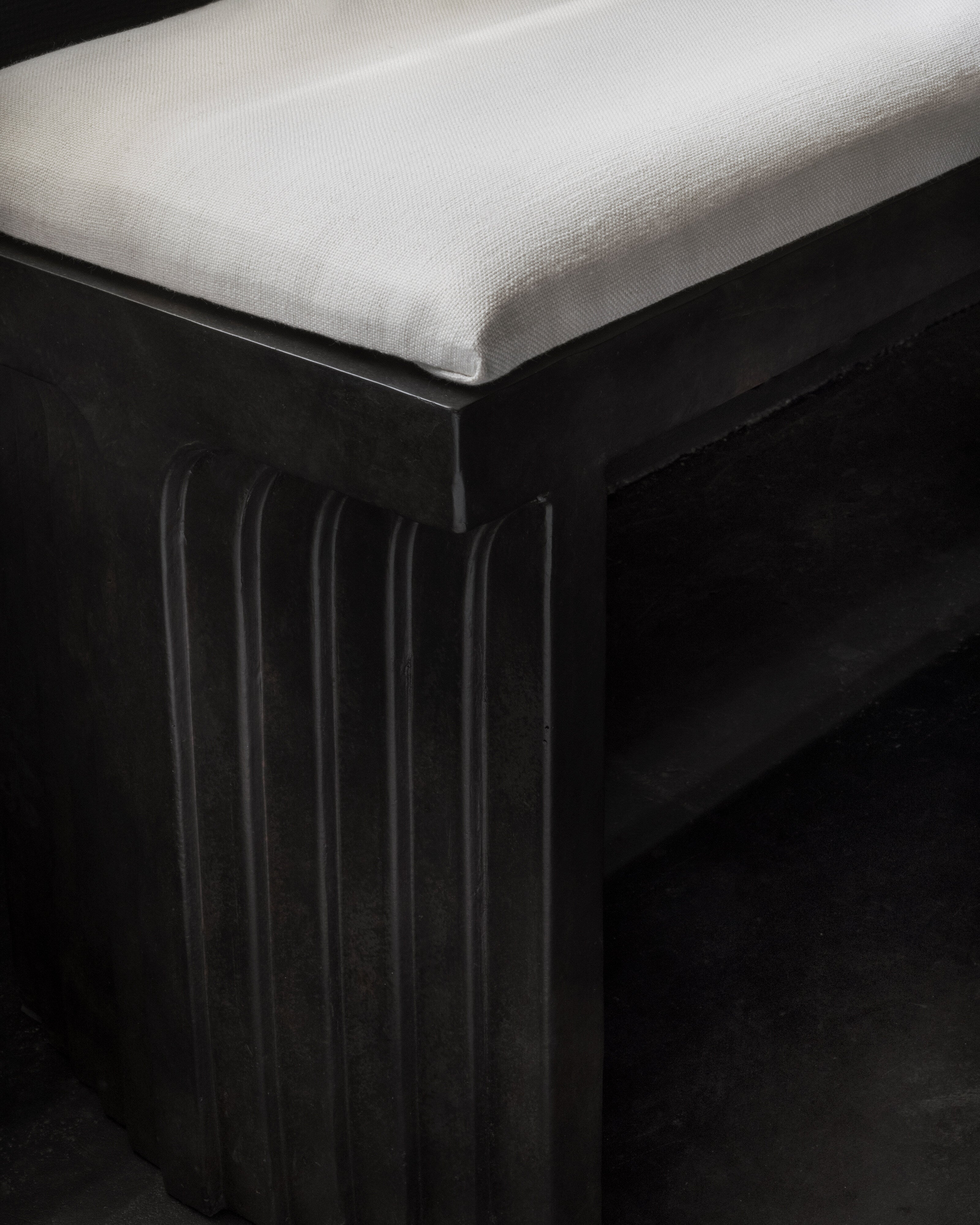 Arc Bench - Coffee